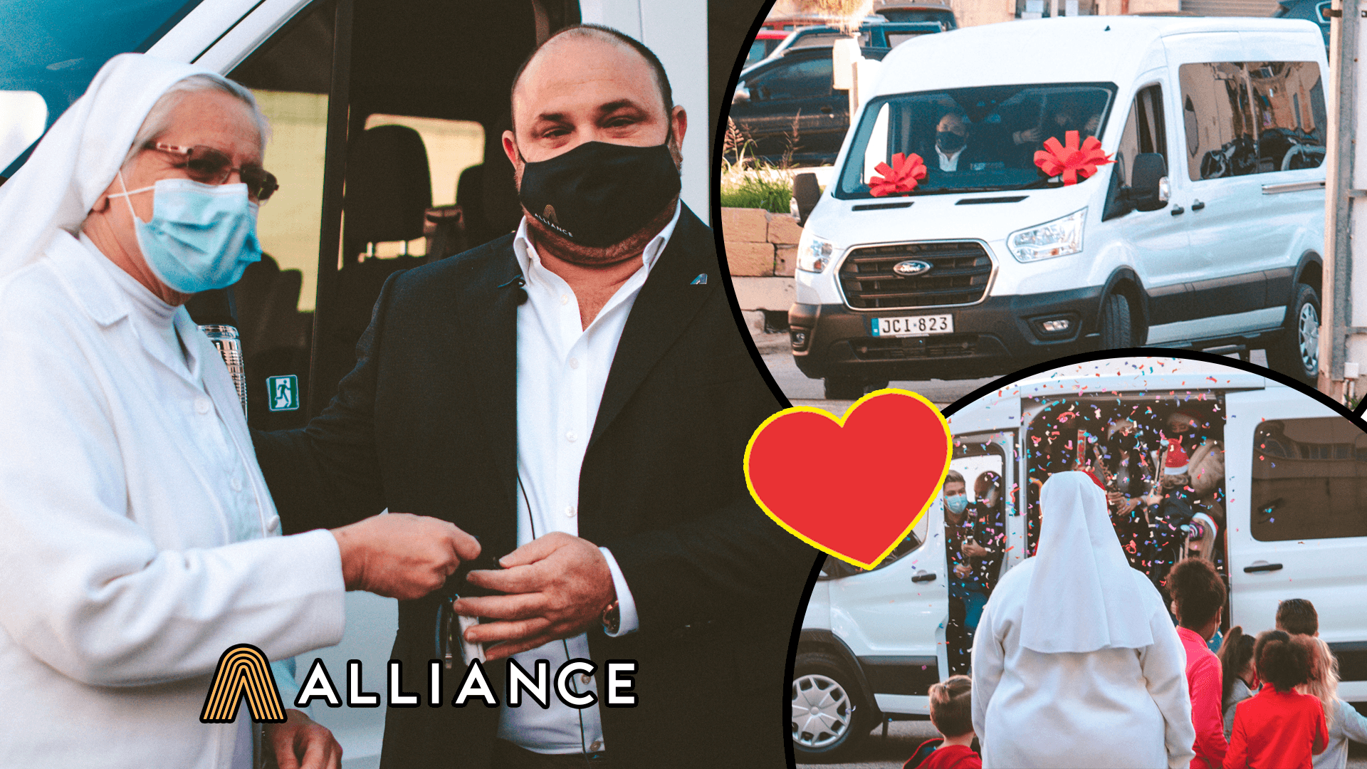 Alliance Malta donates brand new van to the Ursuline Sisters