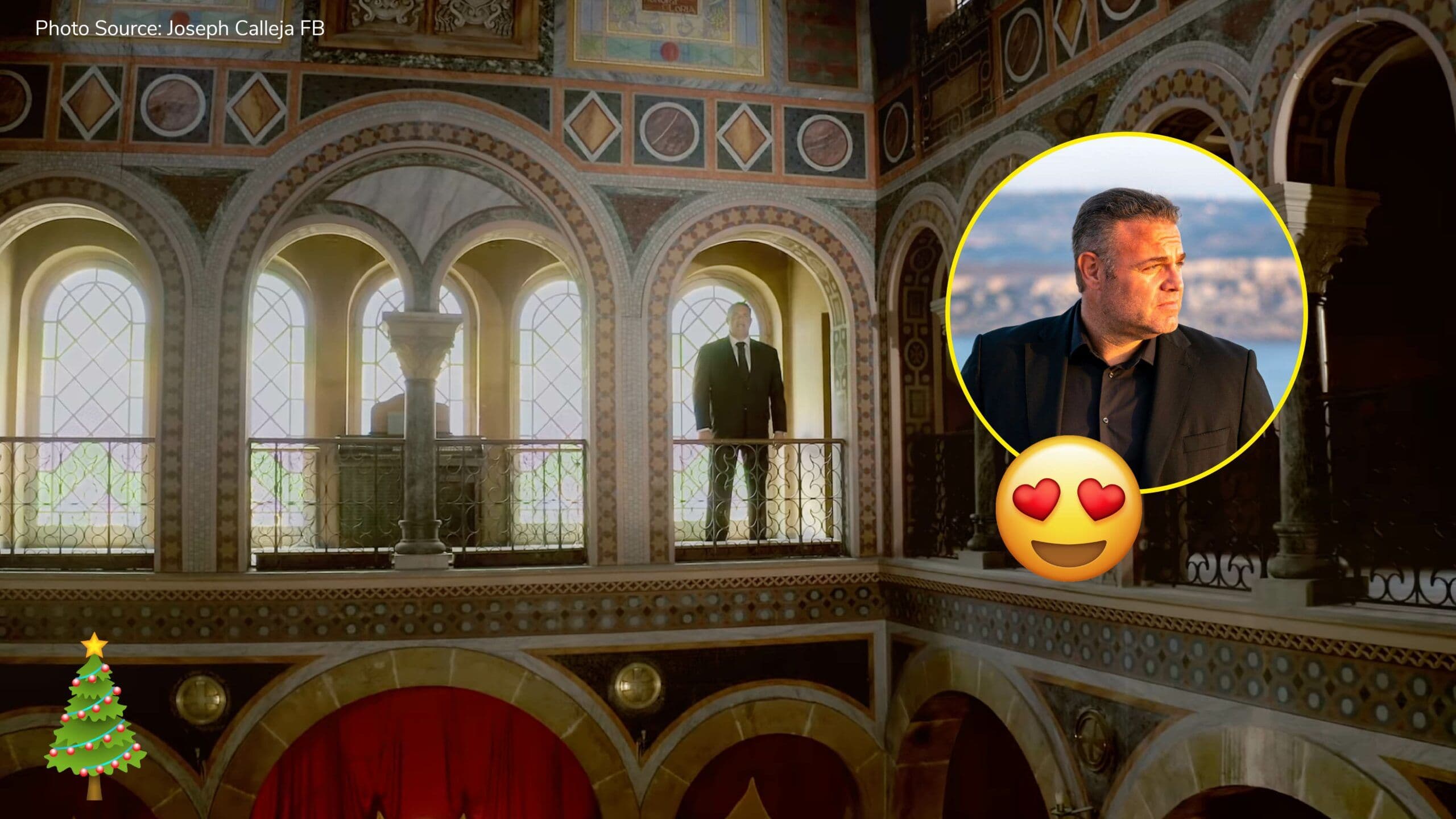 Look out for Tenor Joseph Calleja tomorrow on Christmas TV special