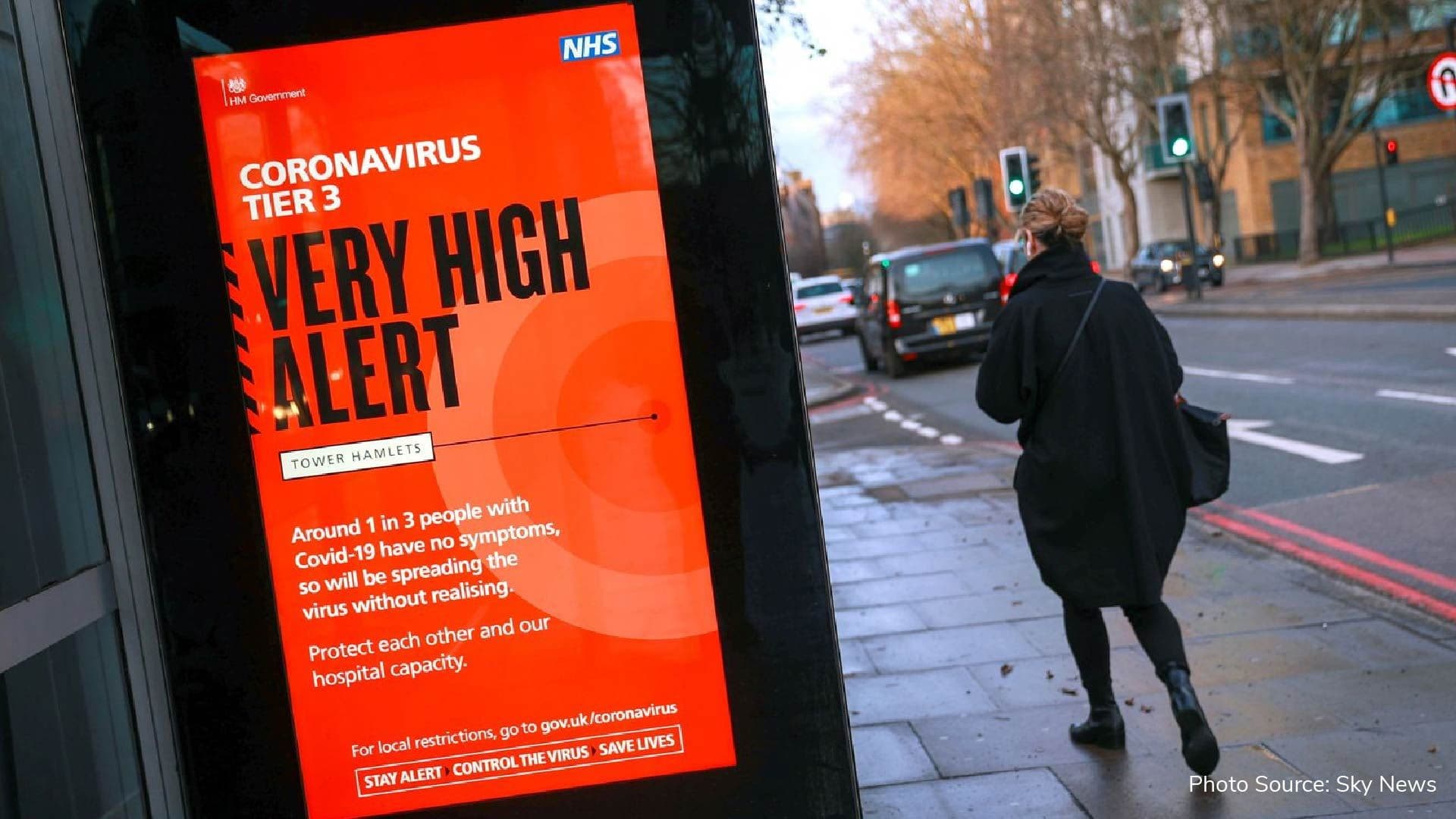 Coronavirus variant confirmed by UK to spread quicker