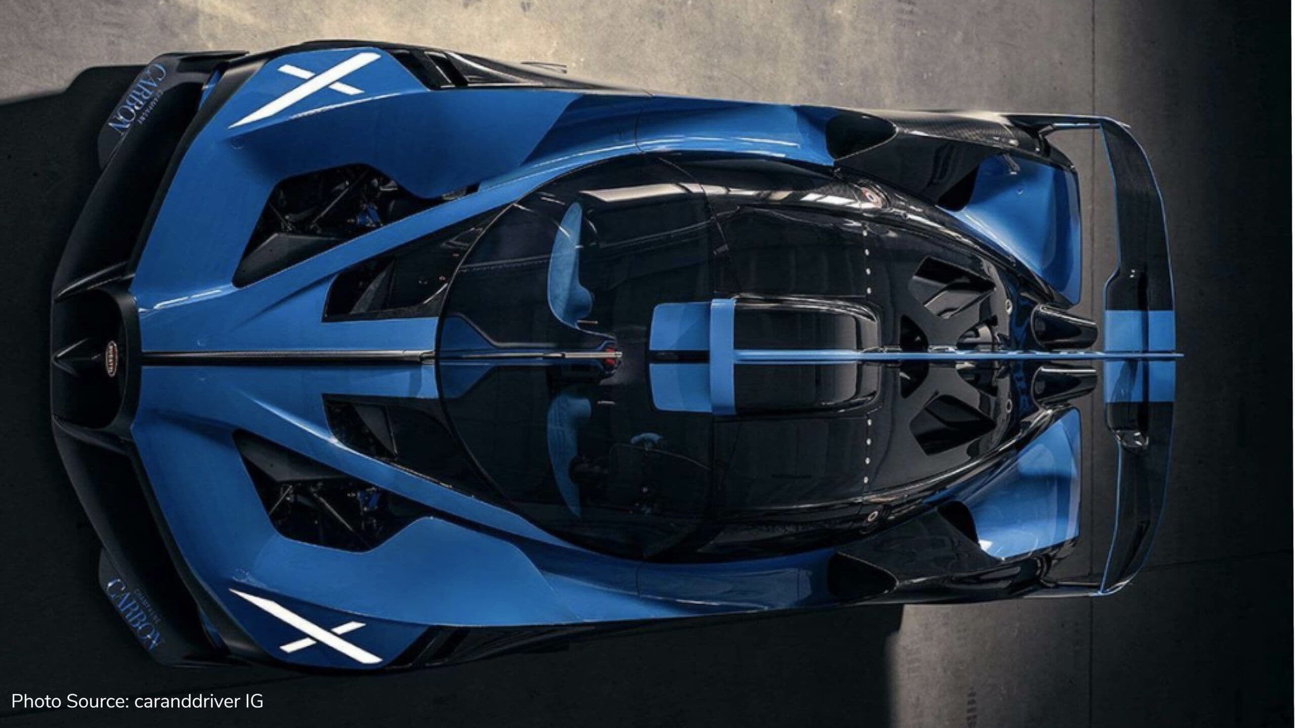 Bugatti has released real images of Bolide concept