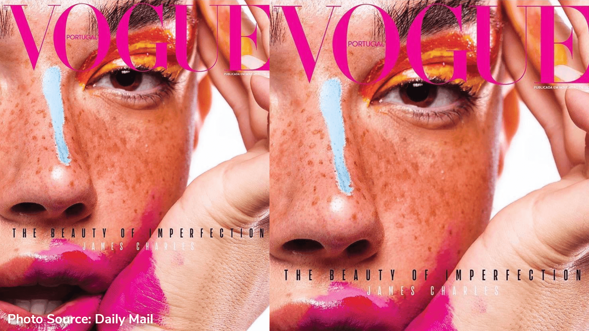James Charles lands Vogue cover