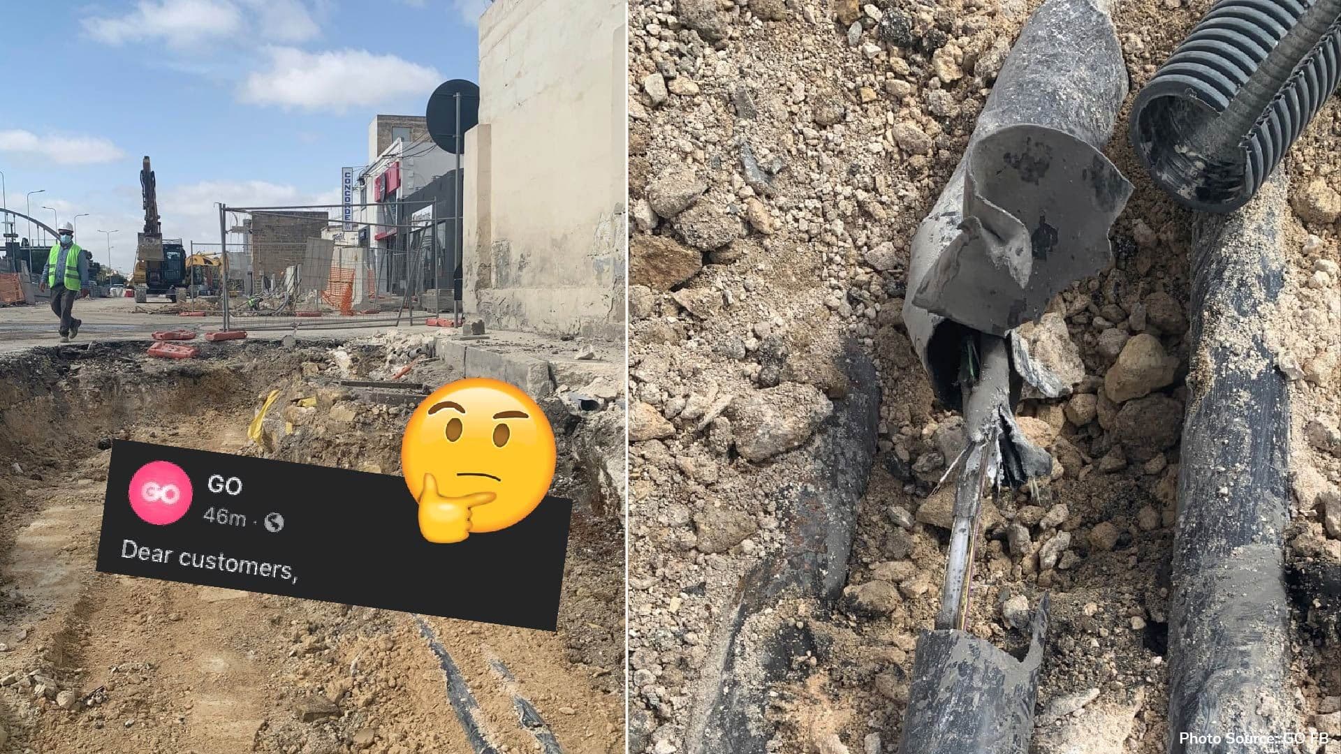 GO services down following fibre cut