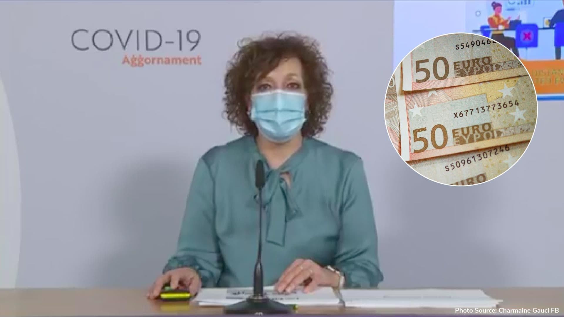 €50 fine for anyone caught without a mask today