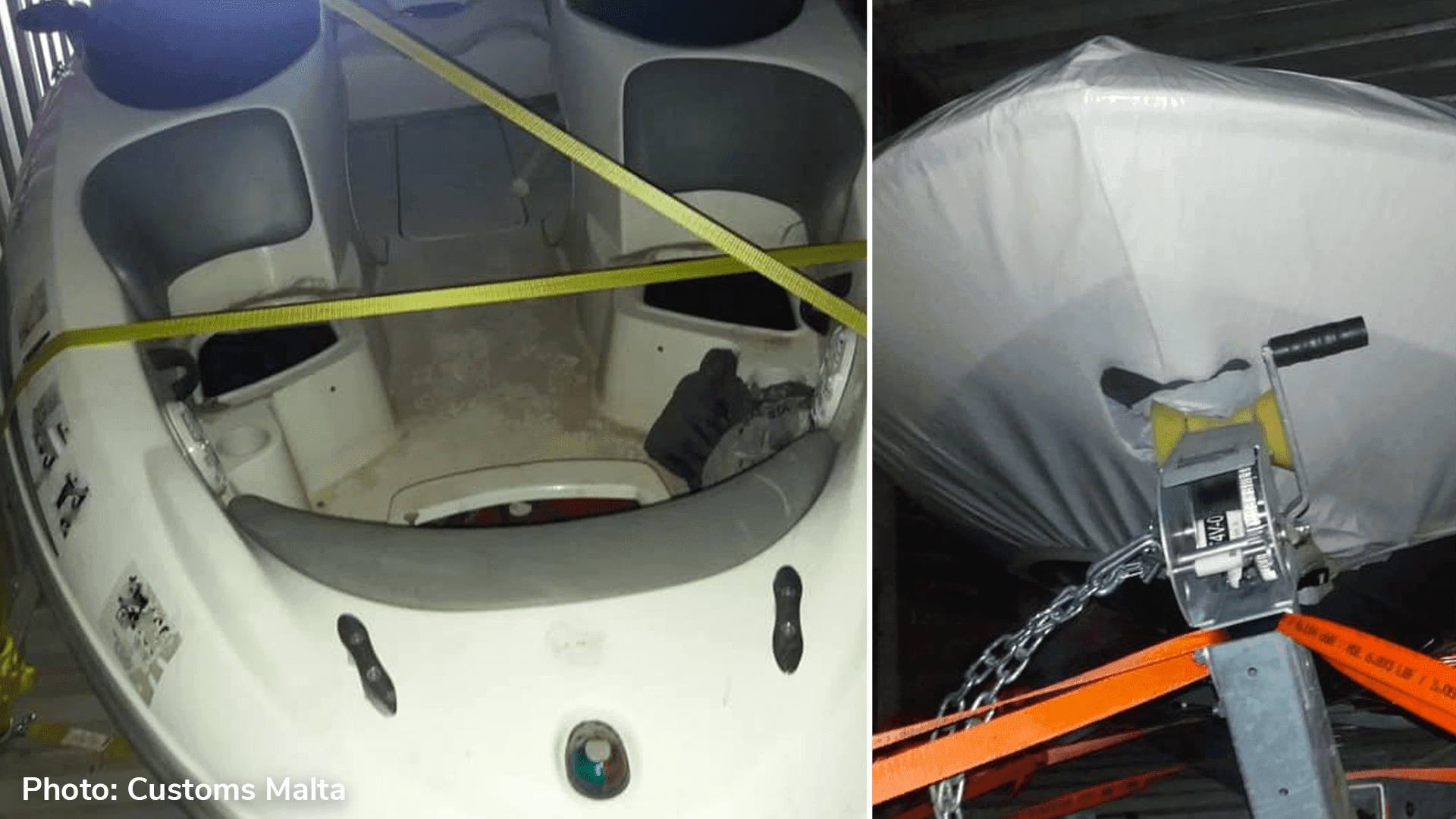 Customs seize 23 powerboats planned for migrants smuggling