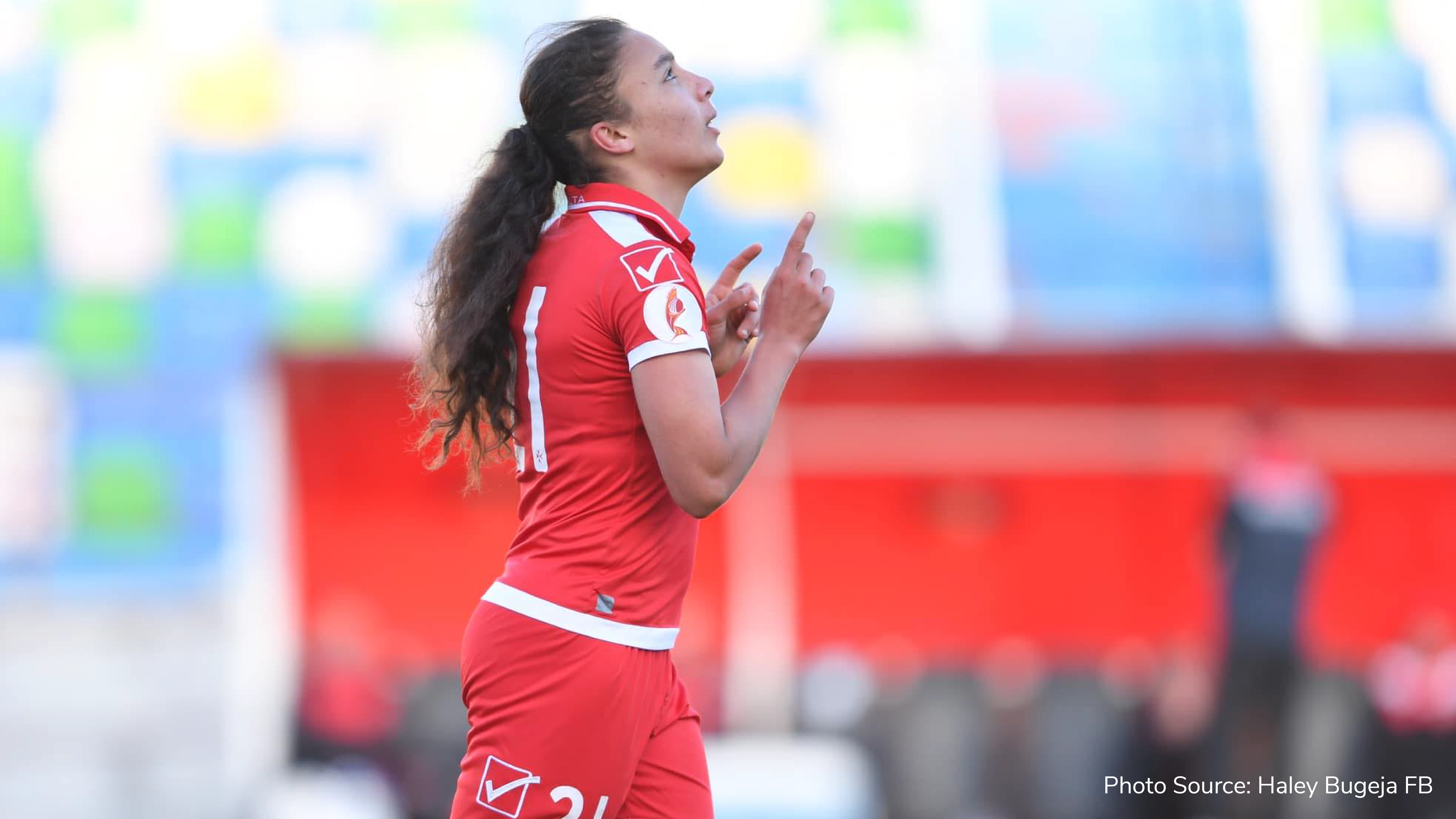 Maltese footballer Haley Bugeja breaks European record