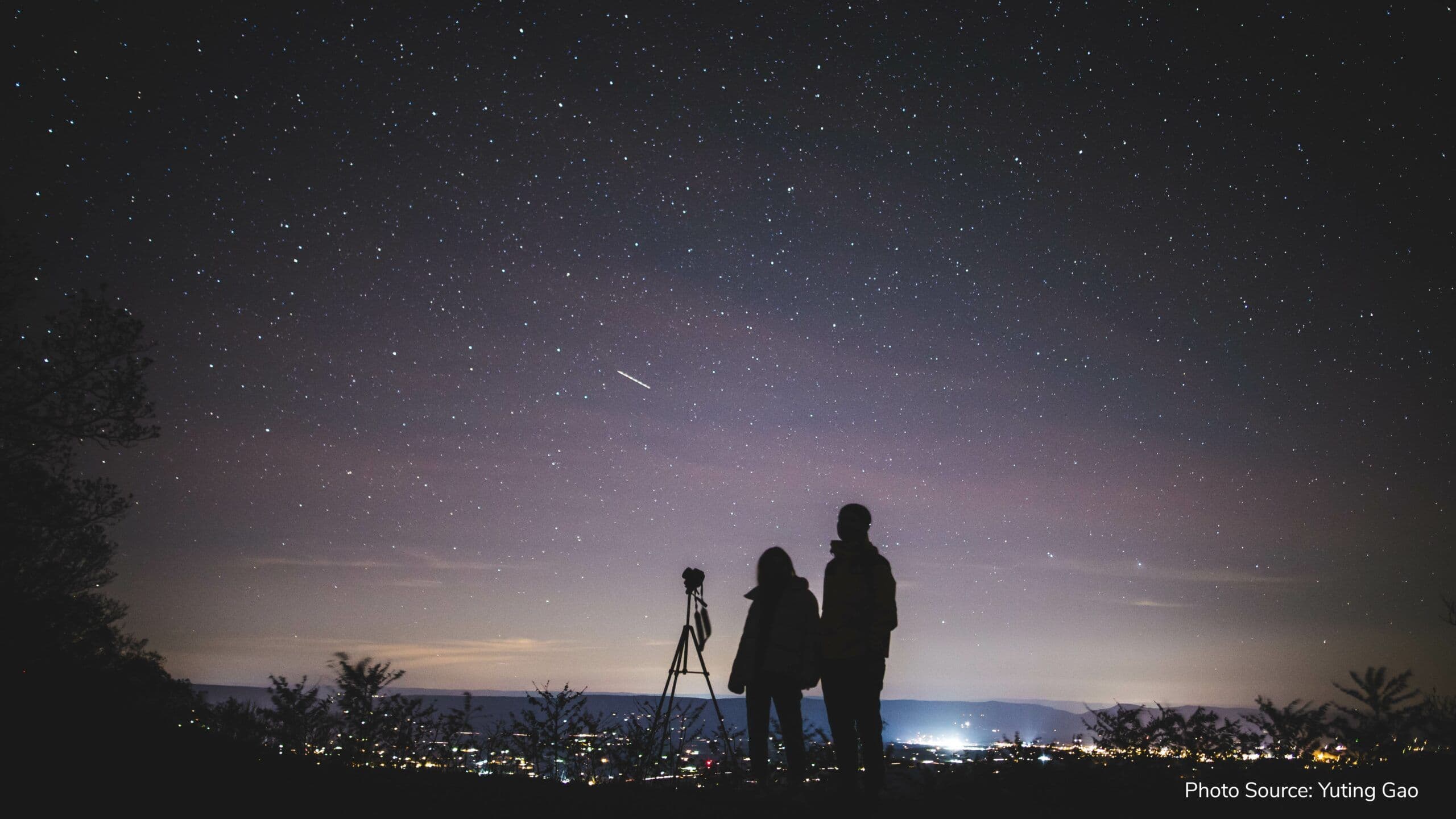 You might already be able to see the Geminids meteor shower