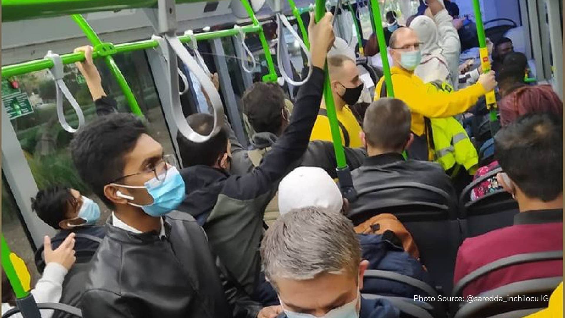 Crowded buses during pandemic raise concerns