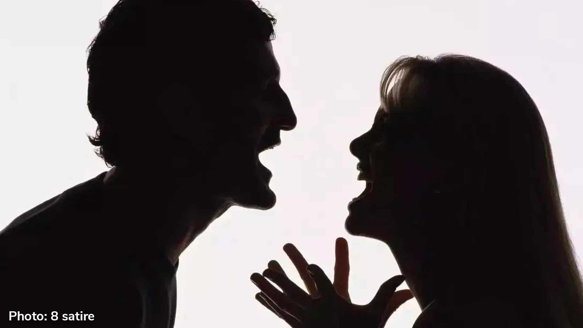 Woman grievously injures man