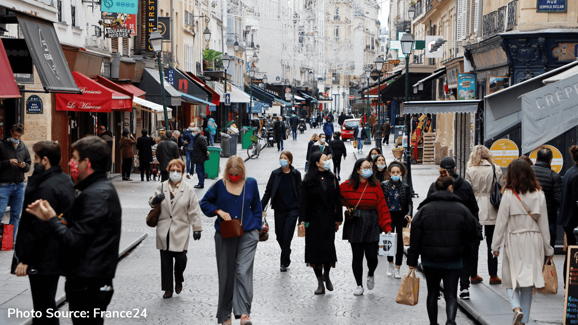Paris to ban deliveries and take-away services