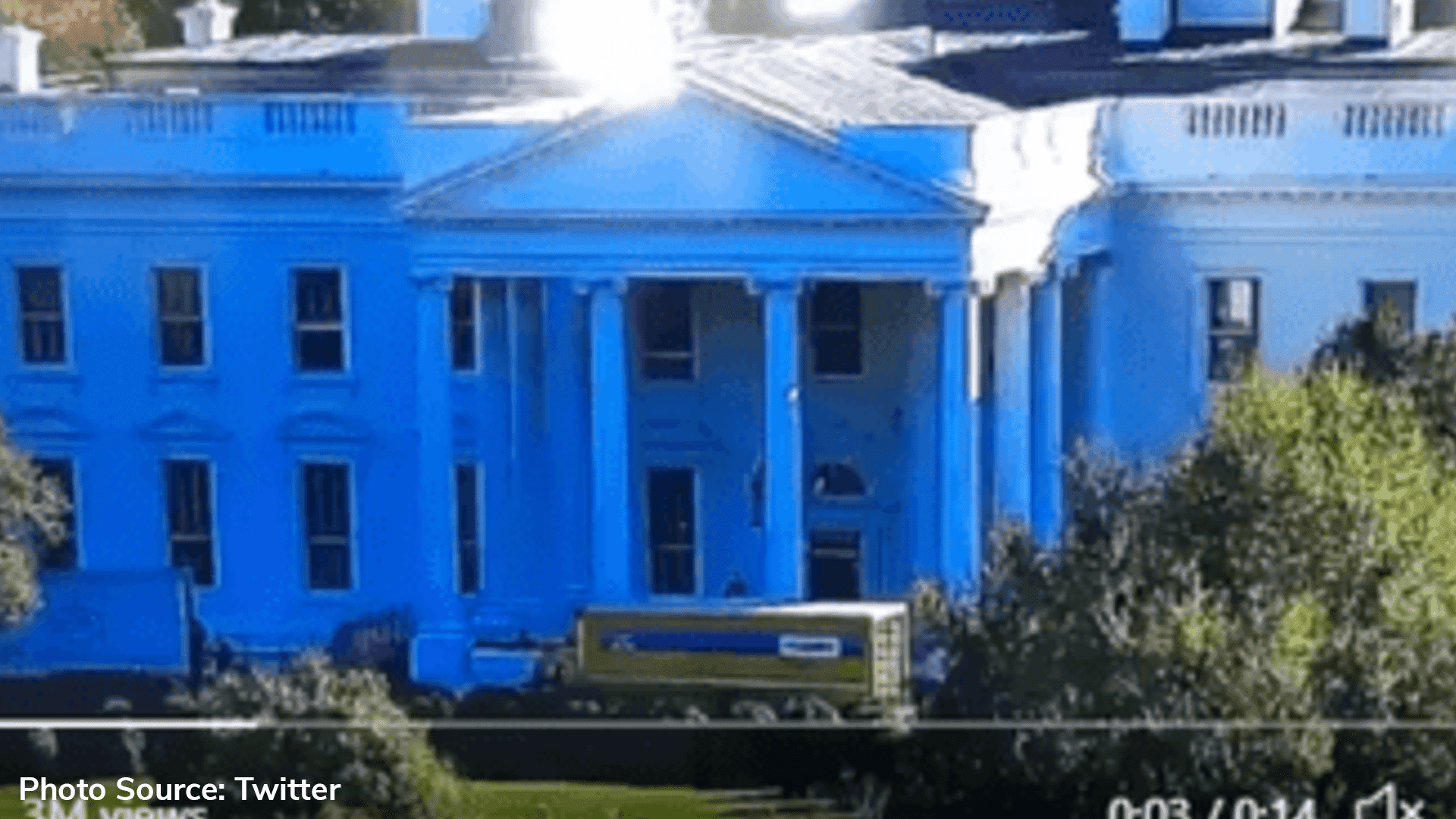 Donald Trump mocked after ‘removal truck’ seen outside the White House