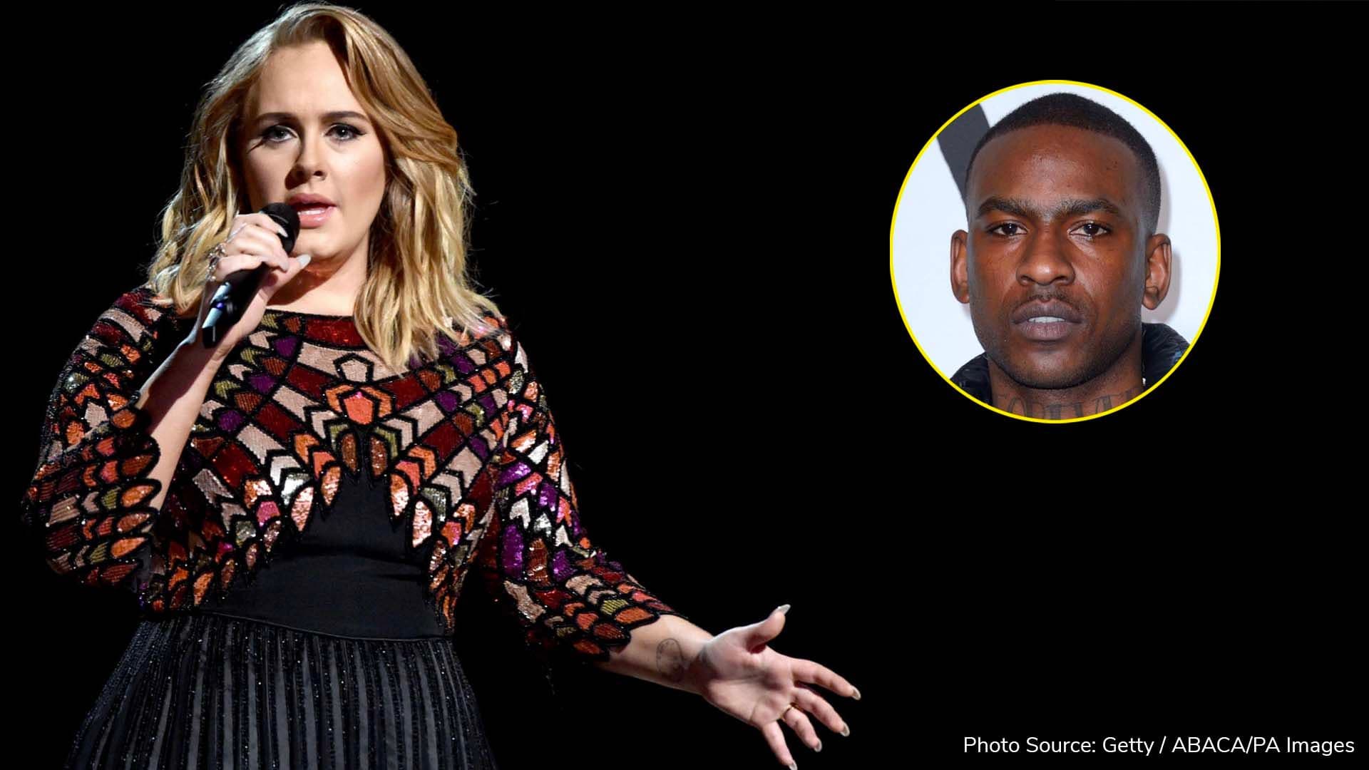 Adele addressed her relationship status with Skepta