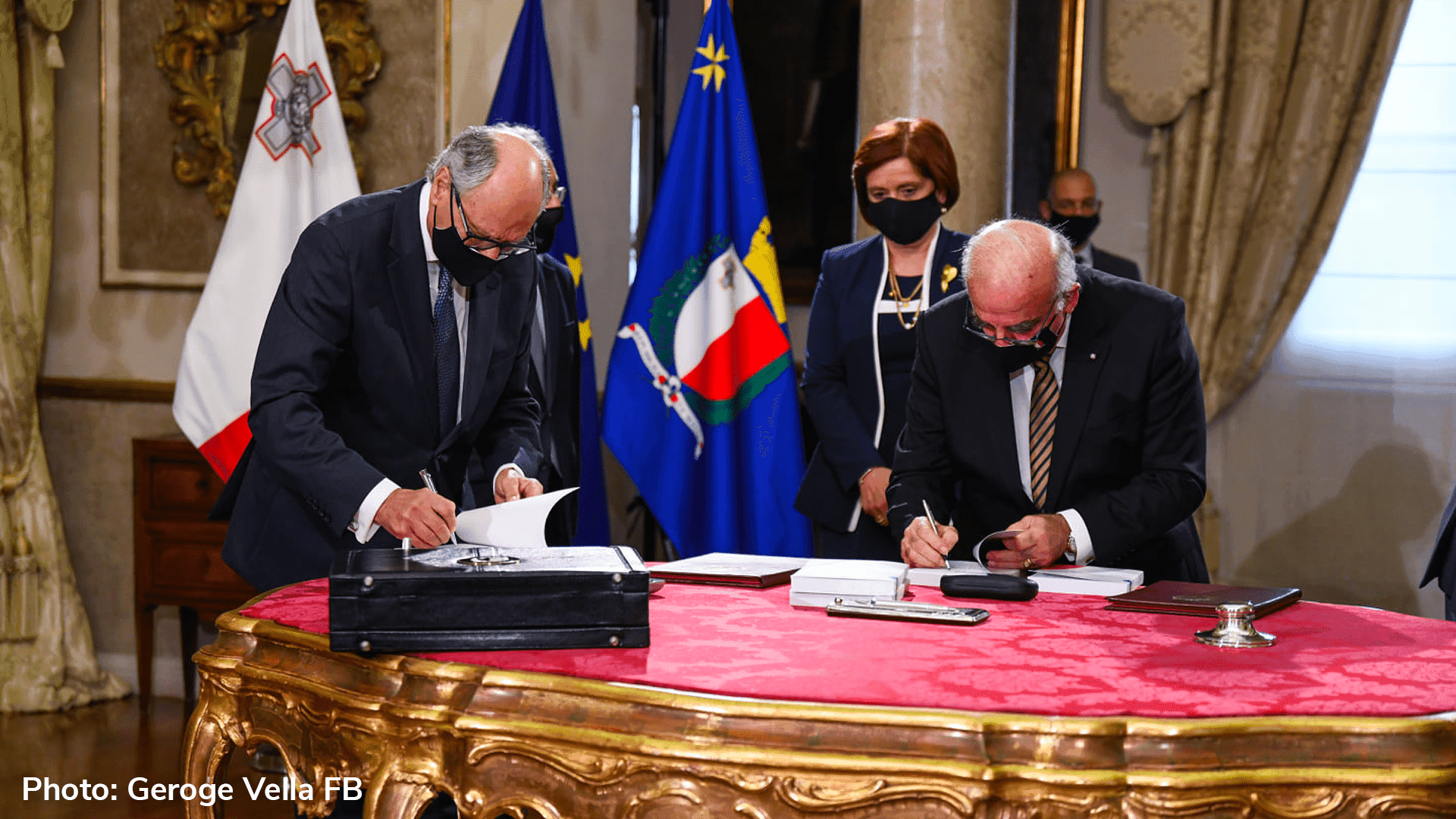 President Vella signs budget document