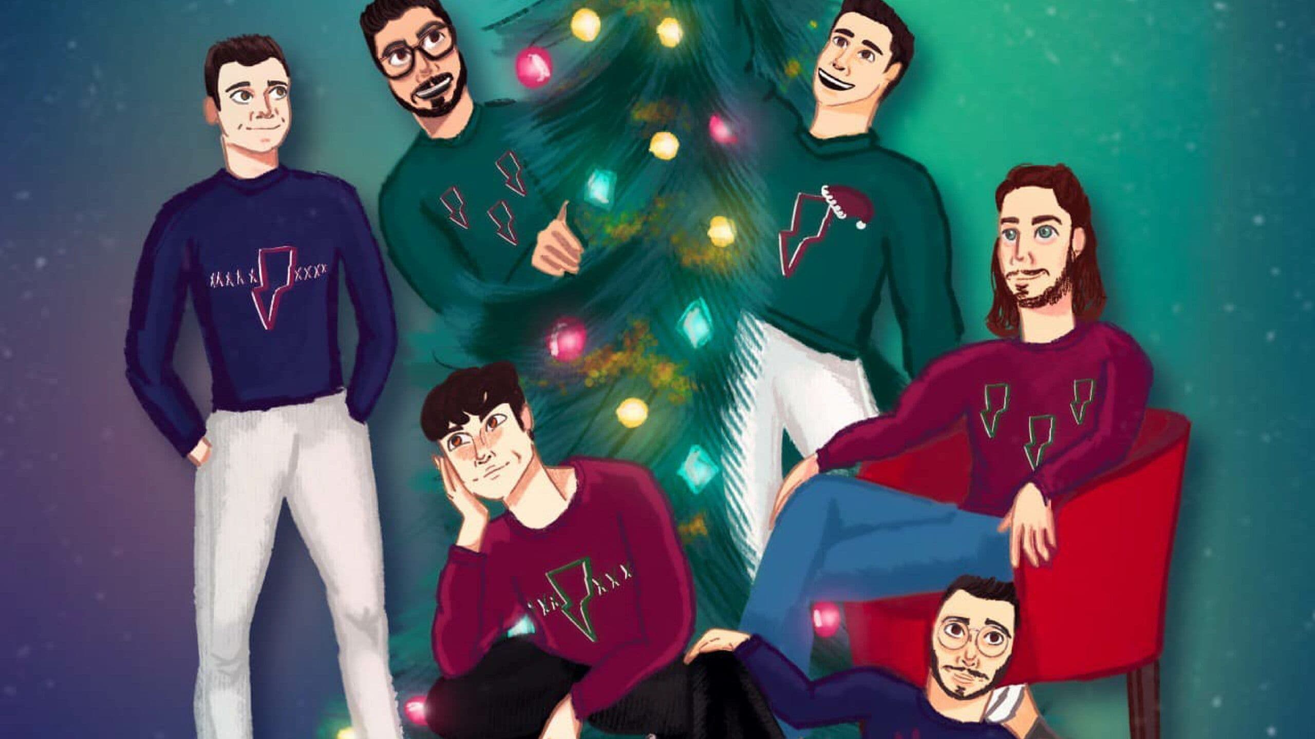 Red Electrick have teamed up with Luke Chappell for the ultimate Christmas collab