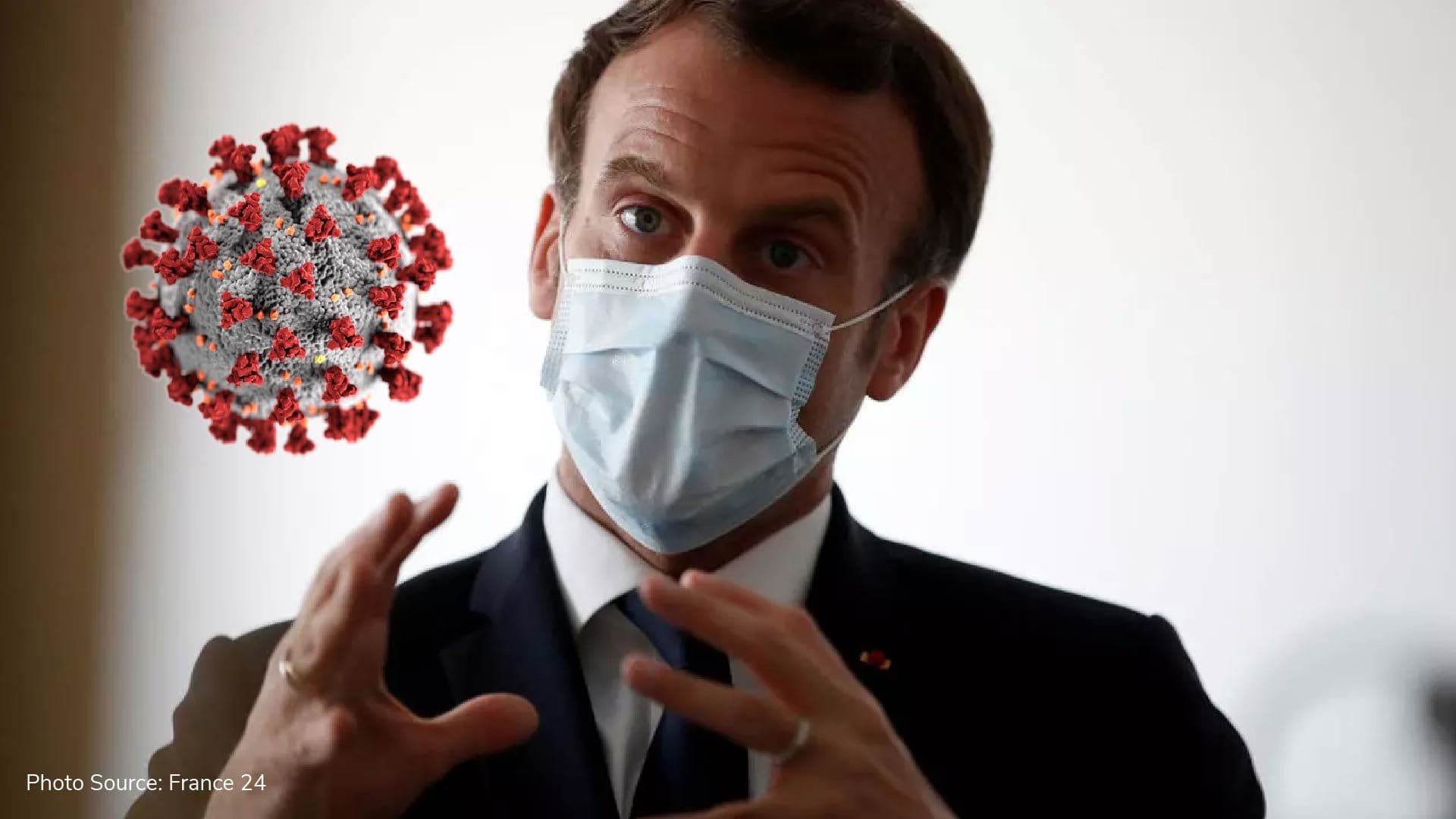 French President Emmanuel Macron tests positive for COVID-19
