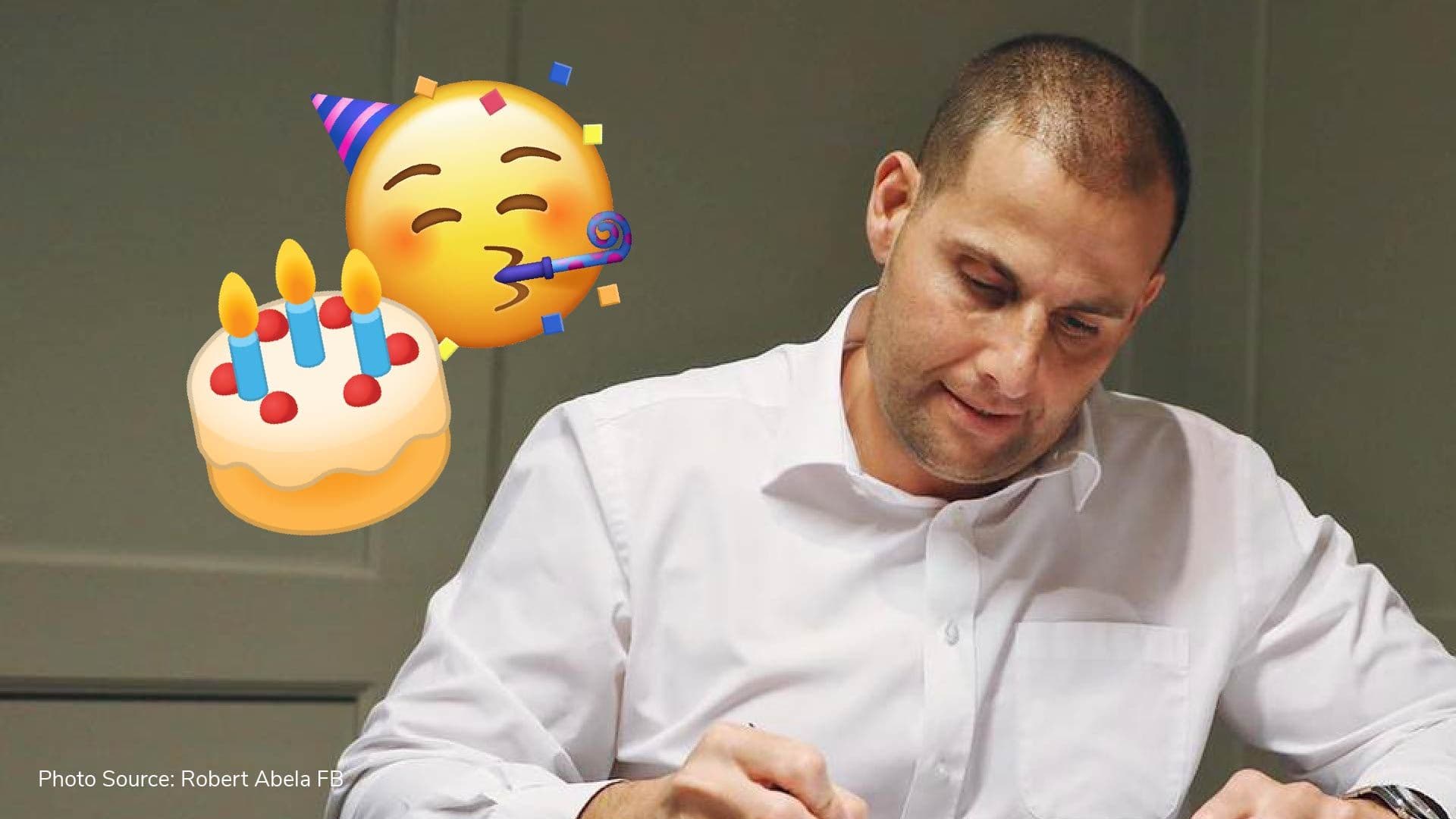 Today is Prime Minister Robert Abela’s 43rd birthday