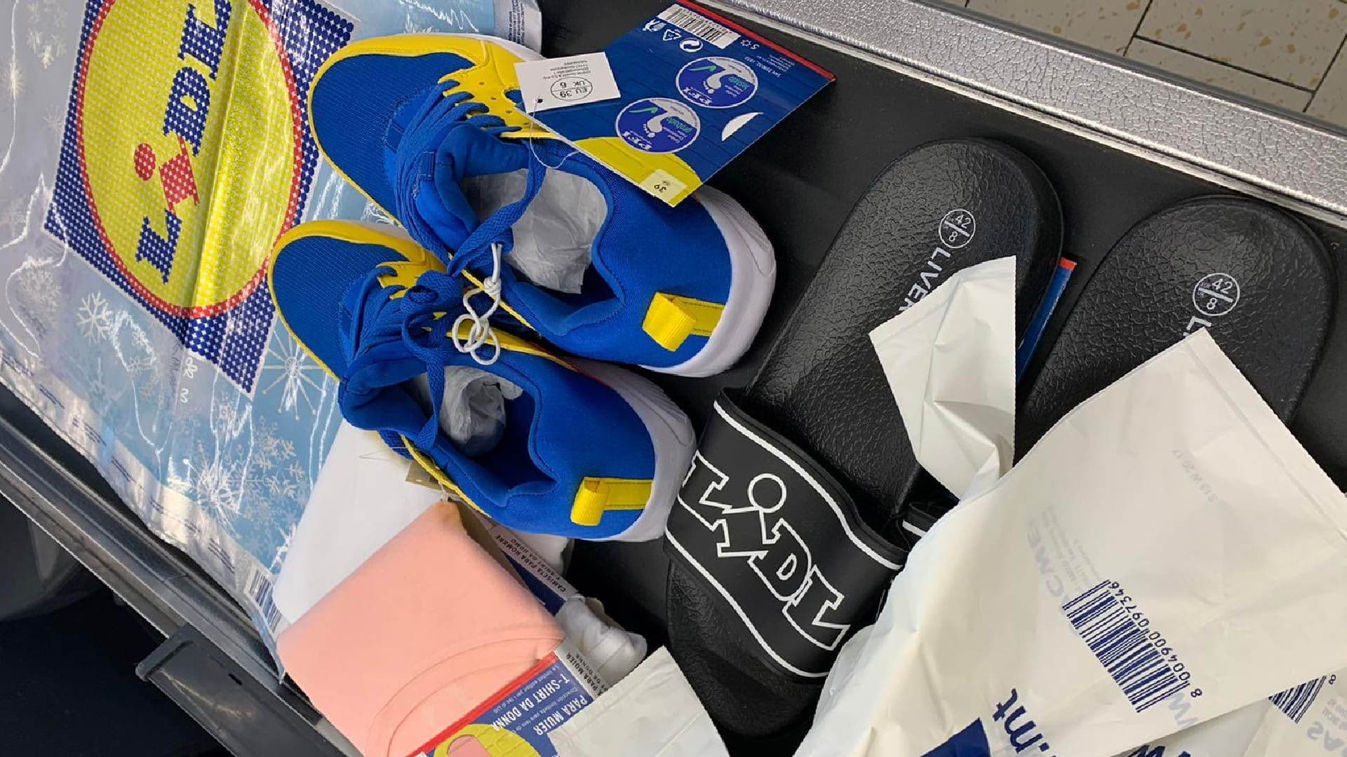 LIDL clothing to be sent back to Italy due to high demand