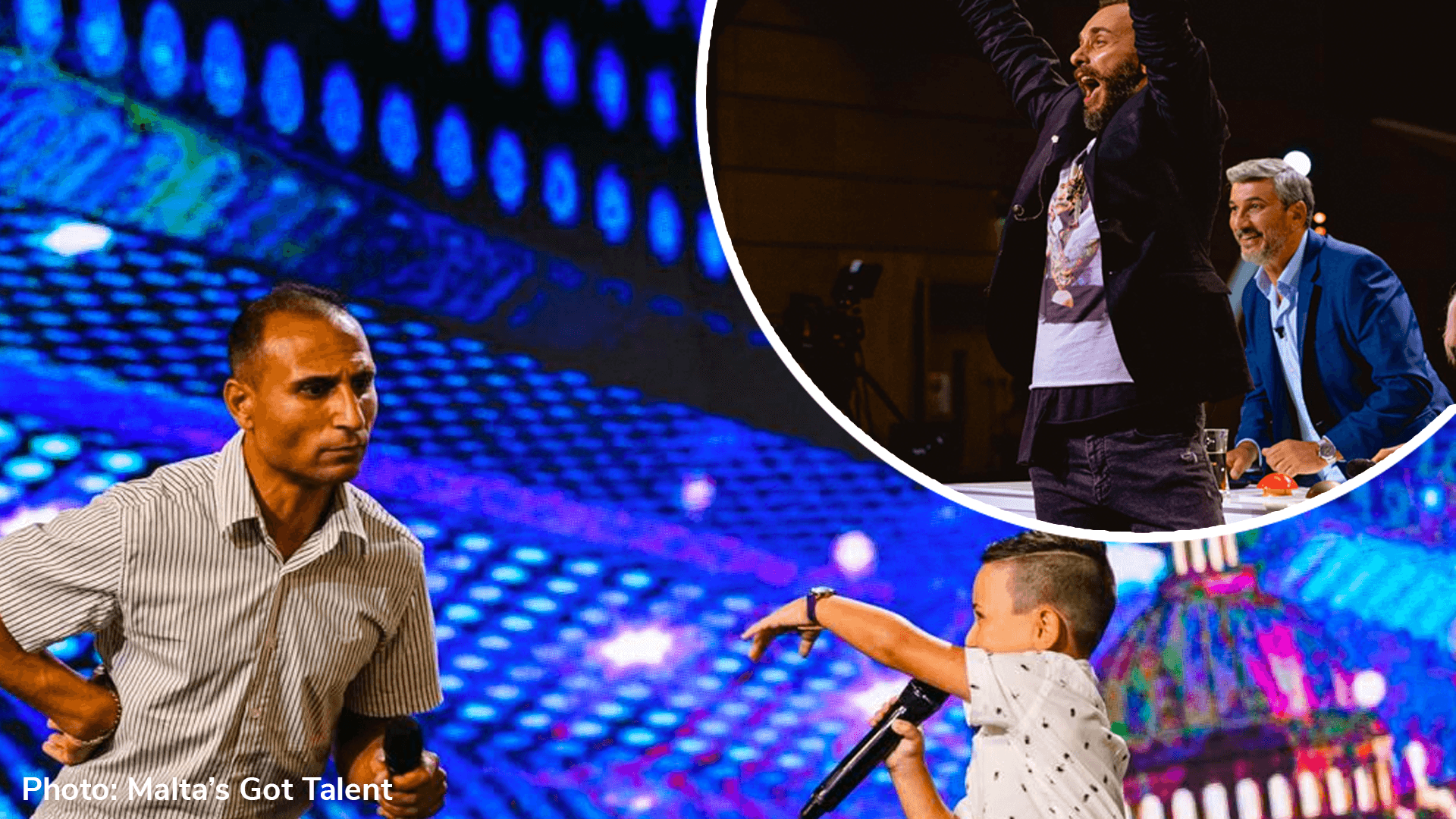 Gordon awards his ‘Golden Buzzer’ to father & son duo