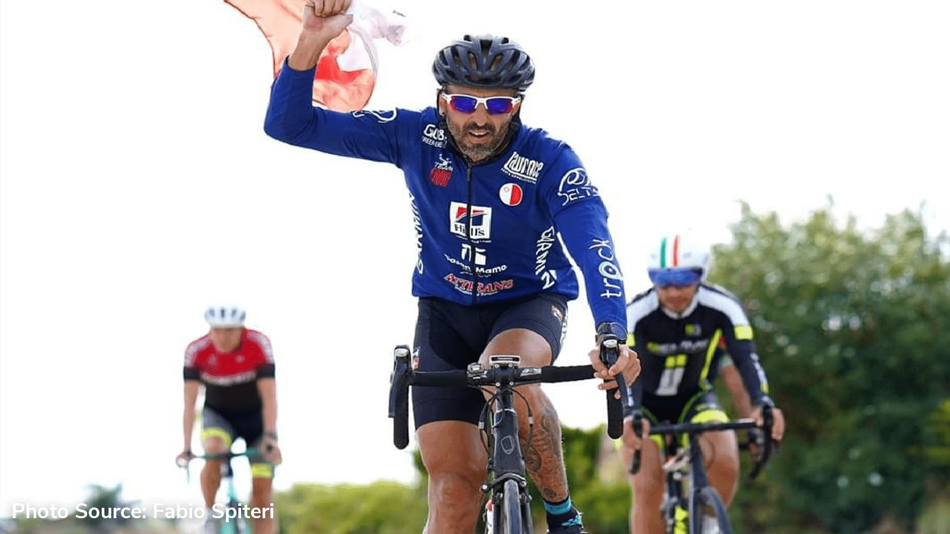 Maltese triathlete completes two days of cycling around Sicily