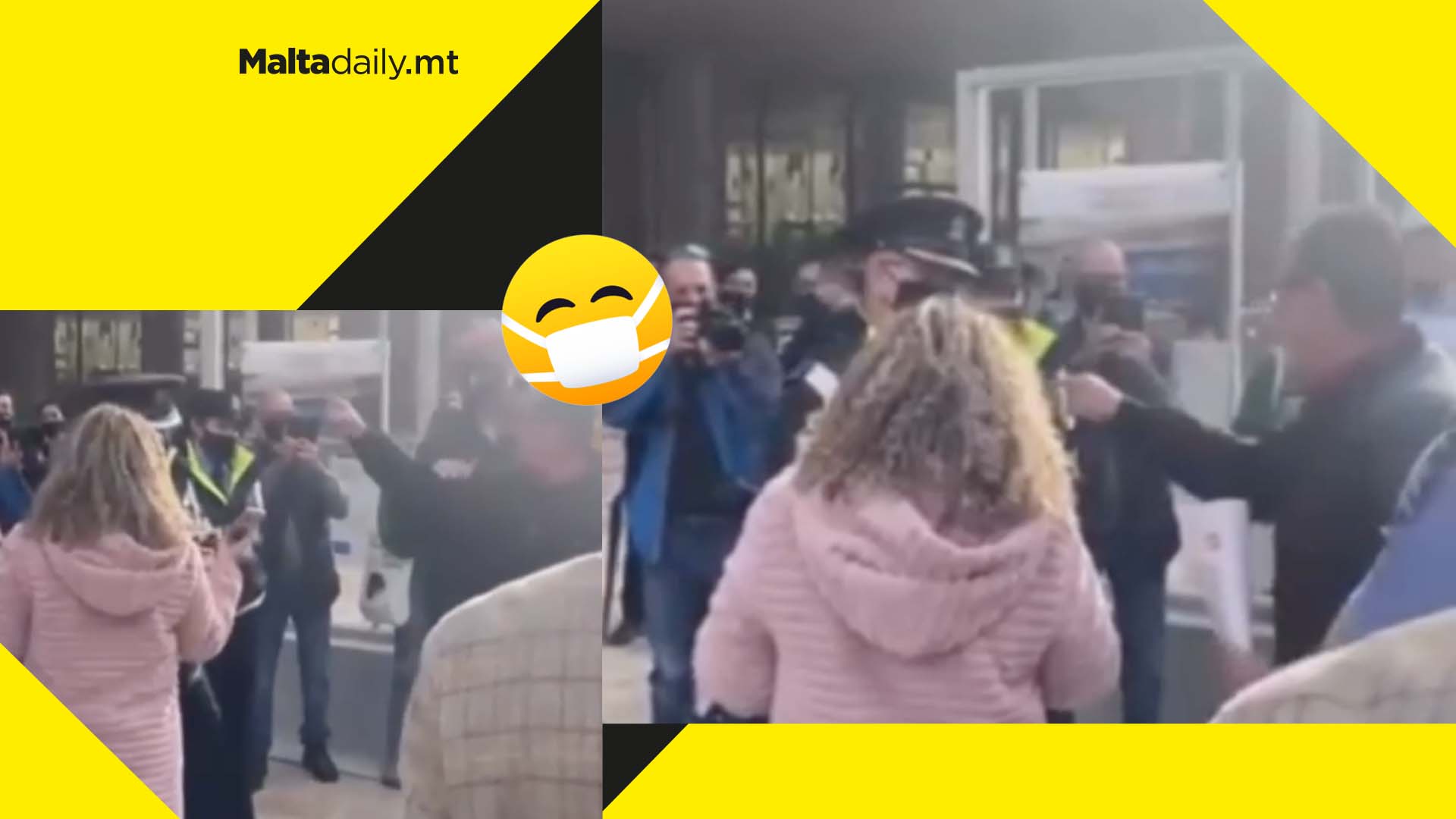 WATCH: Over 100 people took to Valletta to protest pandemic measures