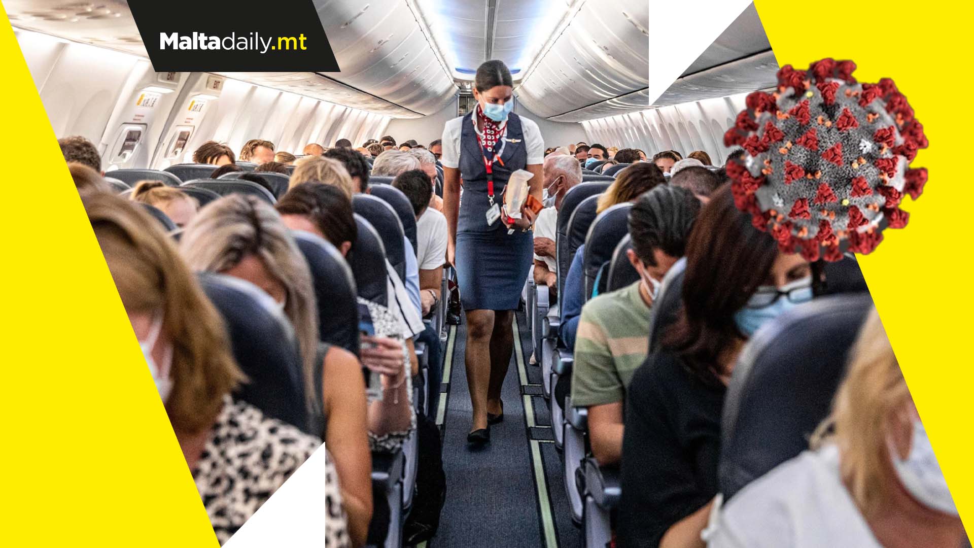 Omicron could have doubled risk of infection on planes