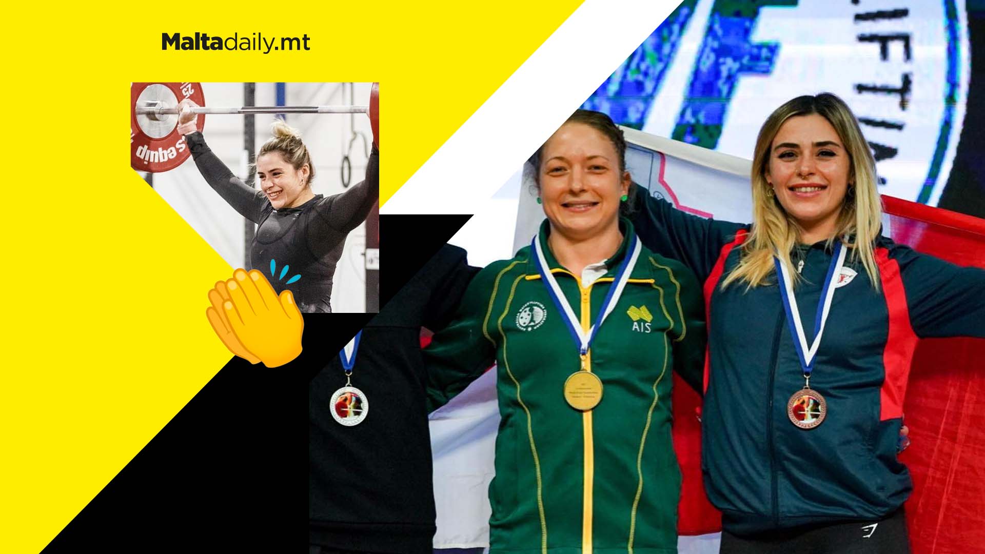 Bronze medal for Yazmin Zammit Stevens in Commonwealth IWF World Championships