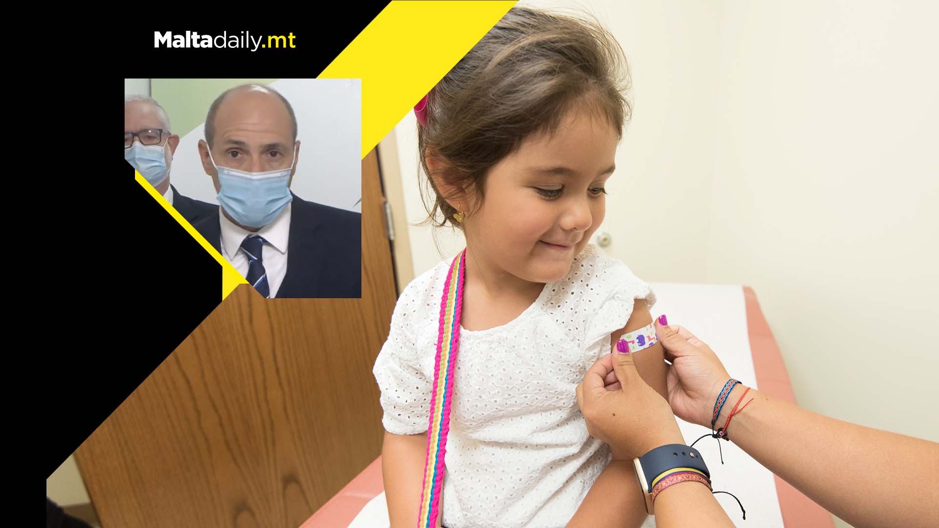 Children in Malta aged 5-11 to will start being vaccinated as of next Tuesday