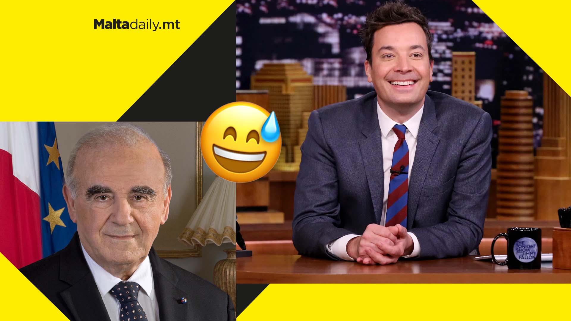 WATCH: President of Malta George Vella namedropped on The Tonight Show with Jimmy Fallon