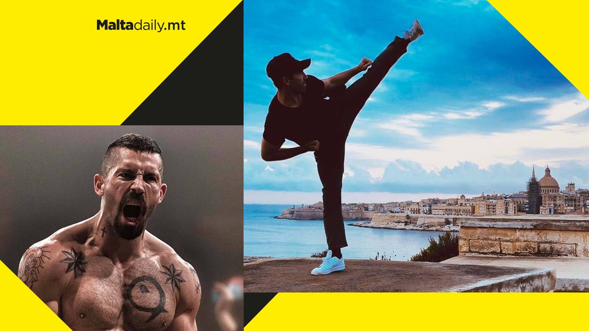 The celebrities continue: ‘Undisputed’ actor Scott Adkins in Malta for latest film