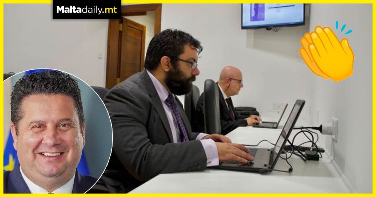 €6,000 renovation for the court’s press room