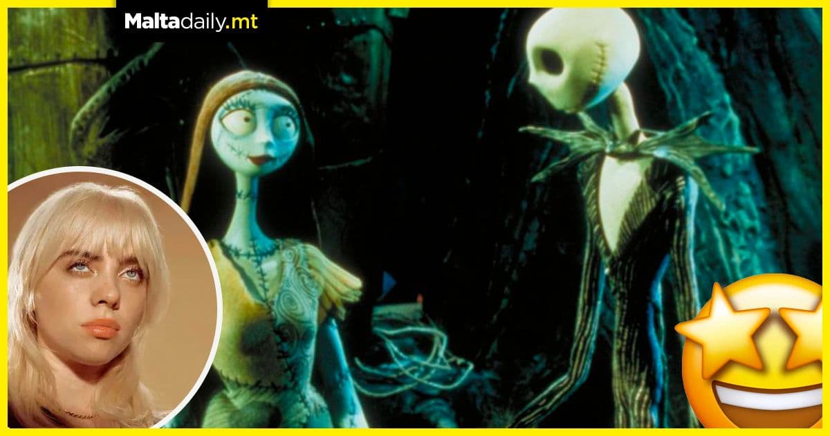 A Billie Eilish and Nightmare Before Christmas cross-over?