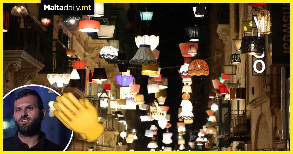 “Ejj’Oqgħod!” Gorgeous lighting installation installed in Valletta