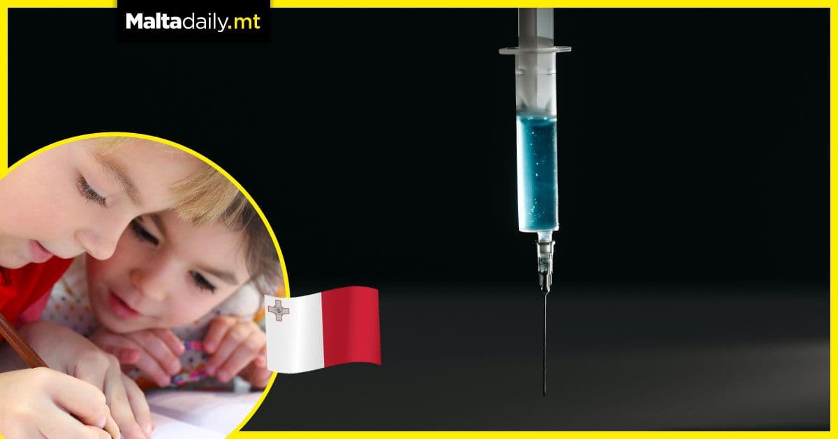 Malta awaiting EMA green-light for Pfizer vaccinations in children under 12