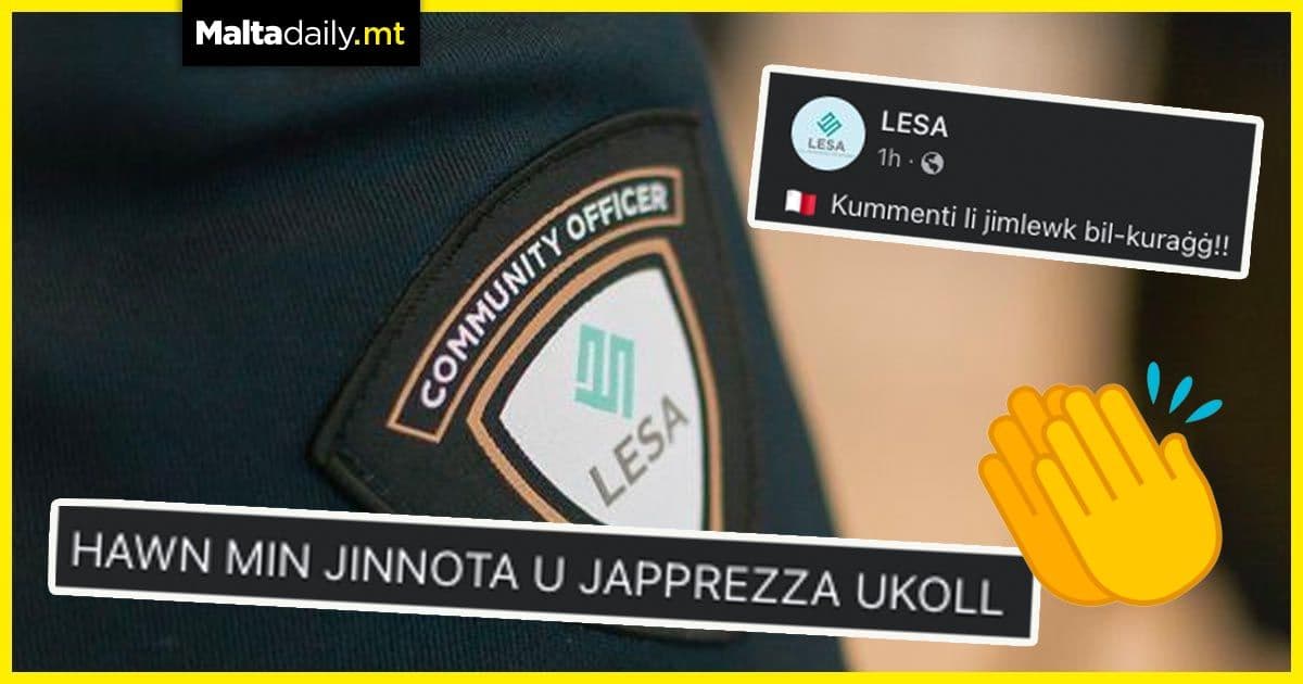 LESA praised after officer helps man struggling with pushchair