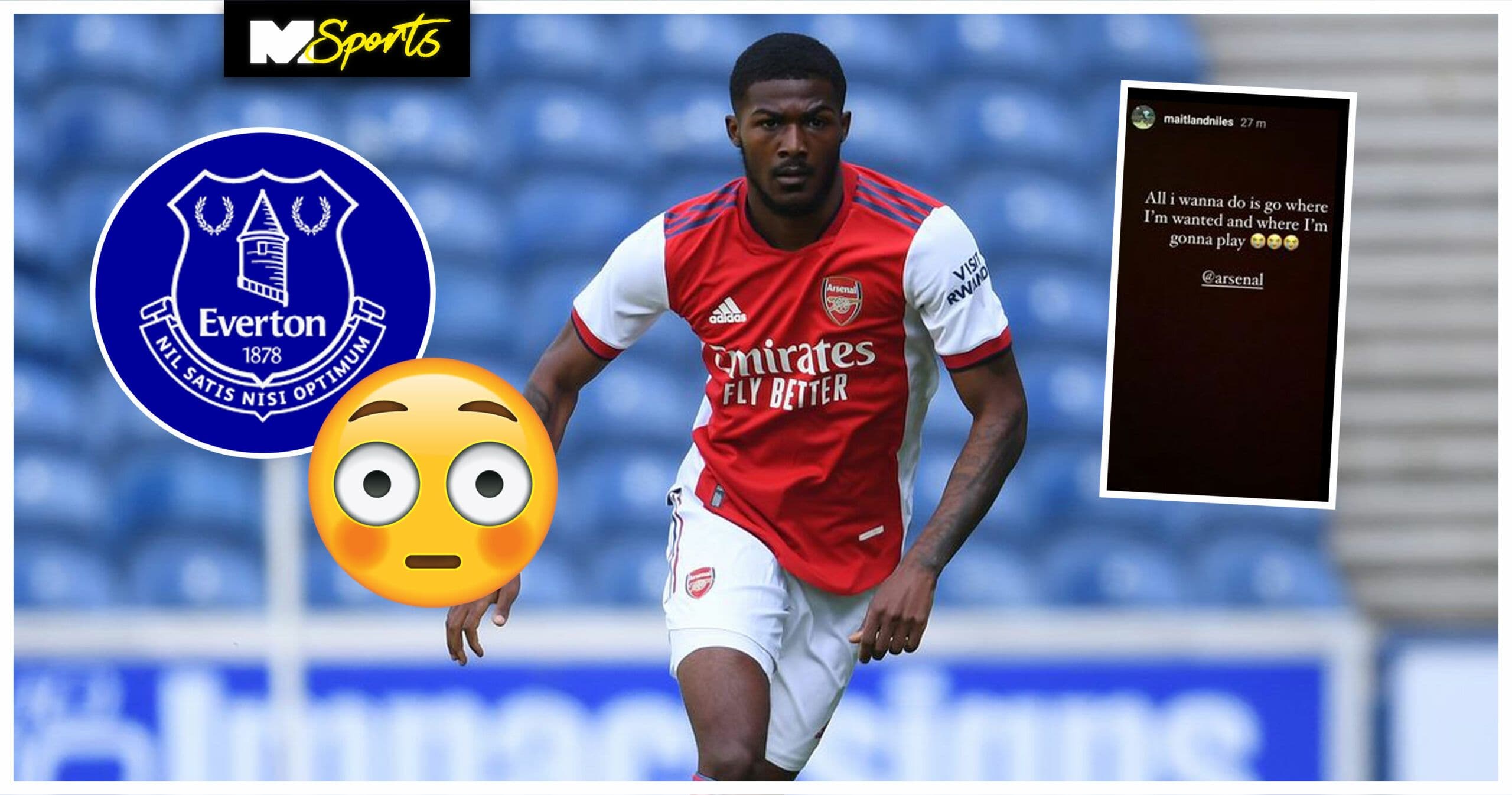 Arsenal player asks club to let him go on social media