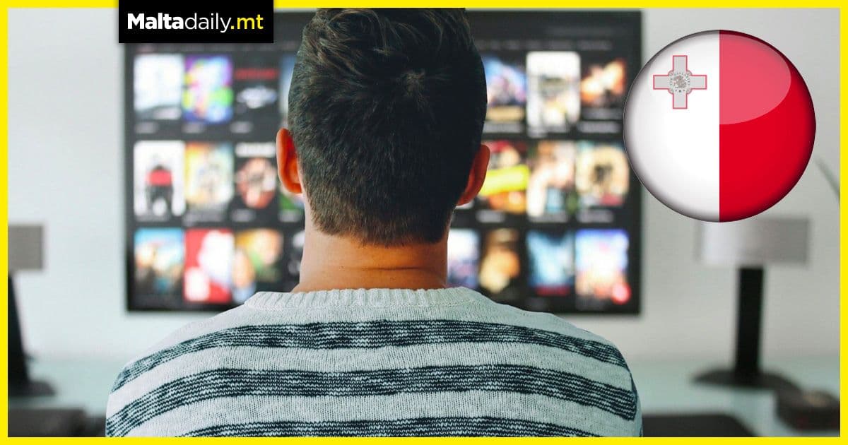 Malta with second highest TV or video streaming across EU