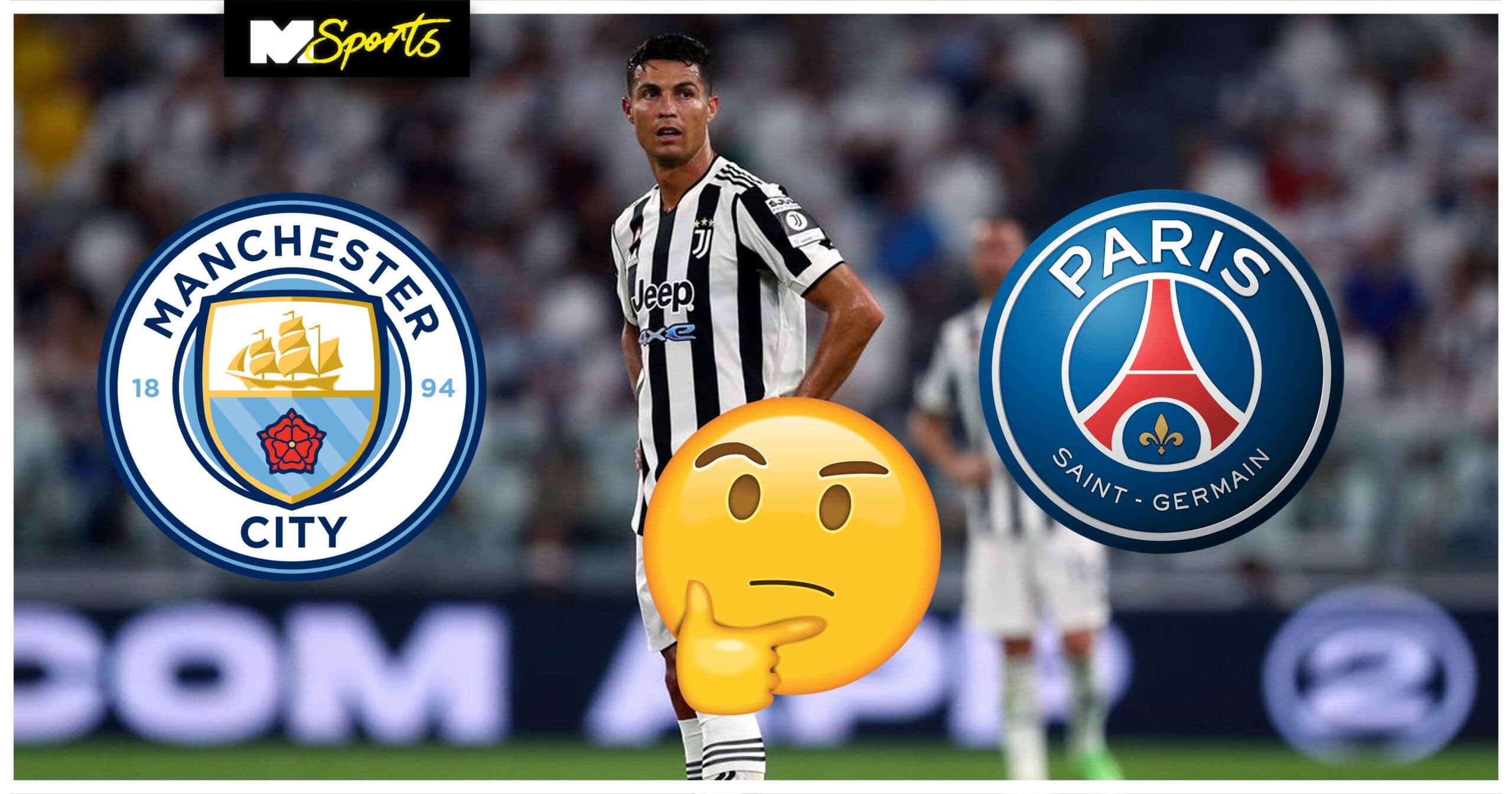 Cristiano Ronaldo linked to both Manchester City and PSG