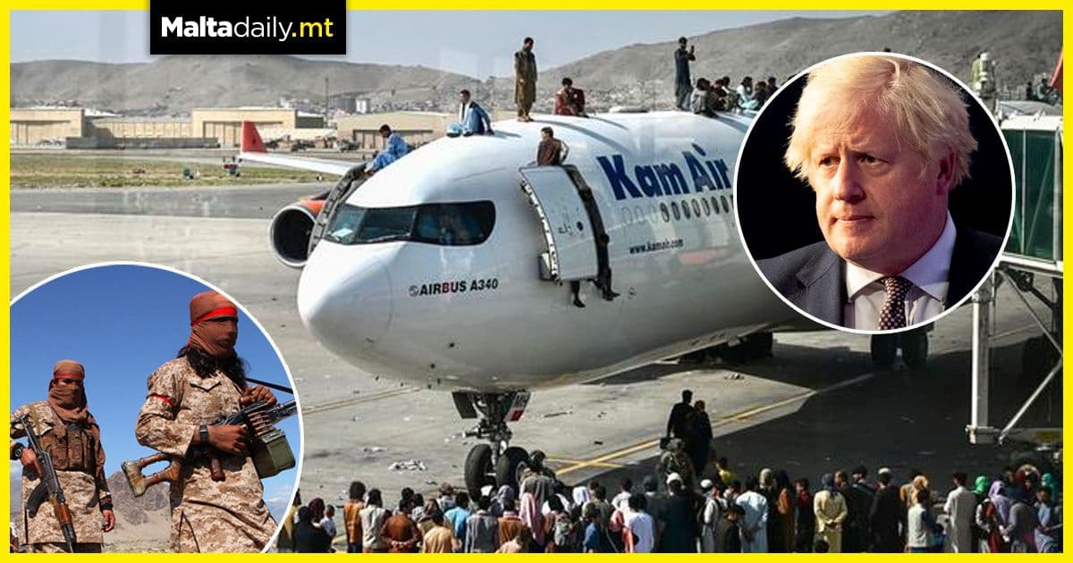 Boris Johnson demanding Taliban allow safe passage for fleeing Afghans