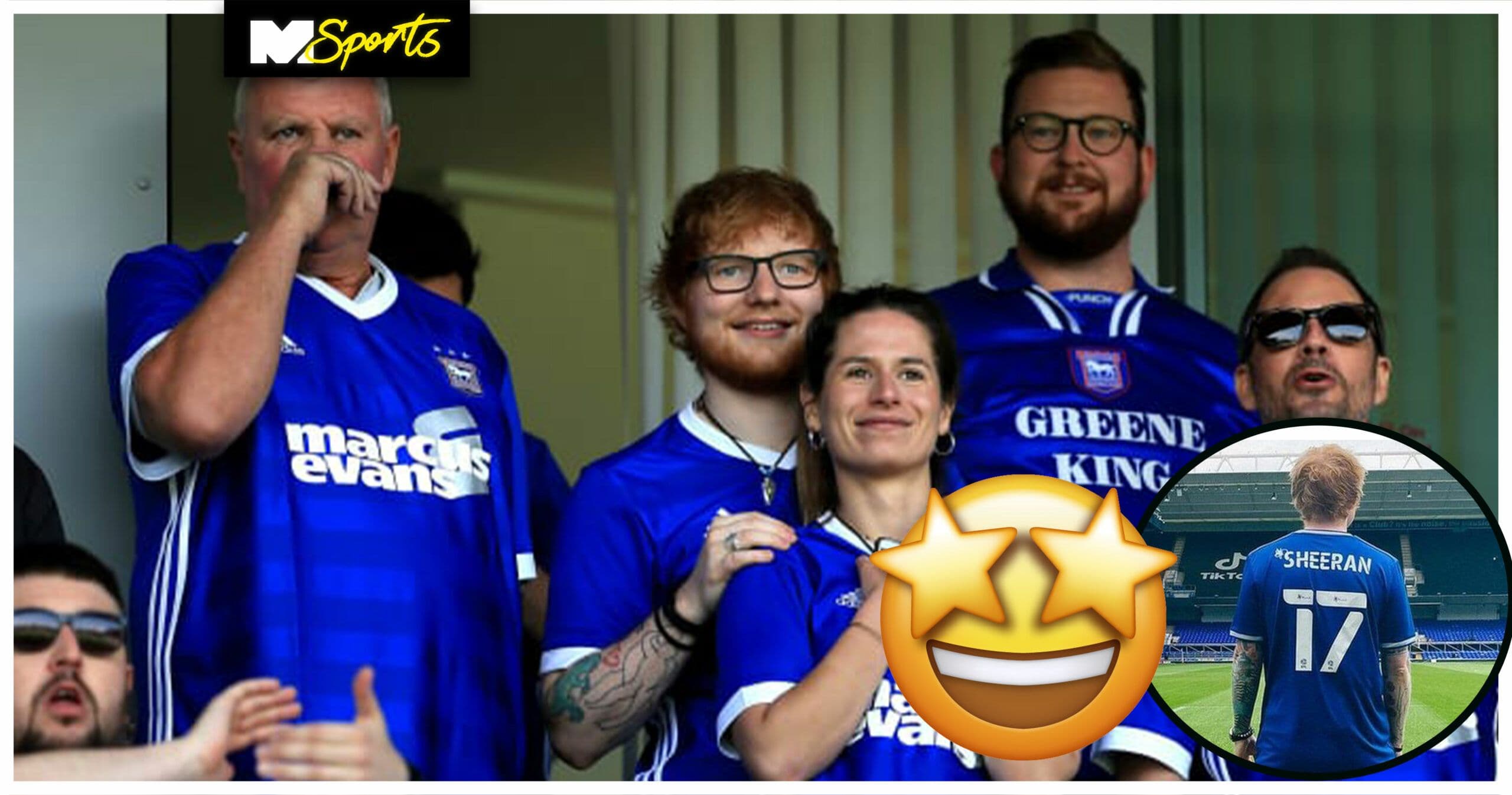 Ed Sheeran makes Ipswich squad