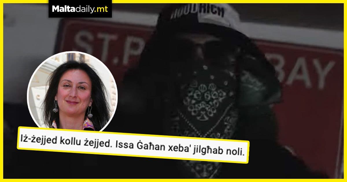 WATCH: Anonymous Maltese rapper Ġaħan debuts track about DCG assassination