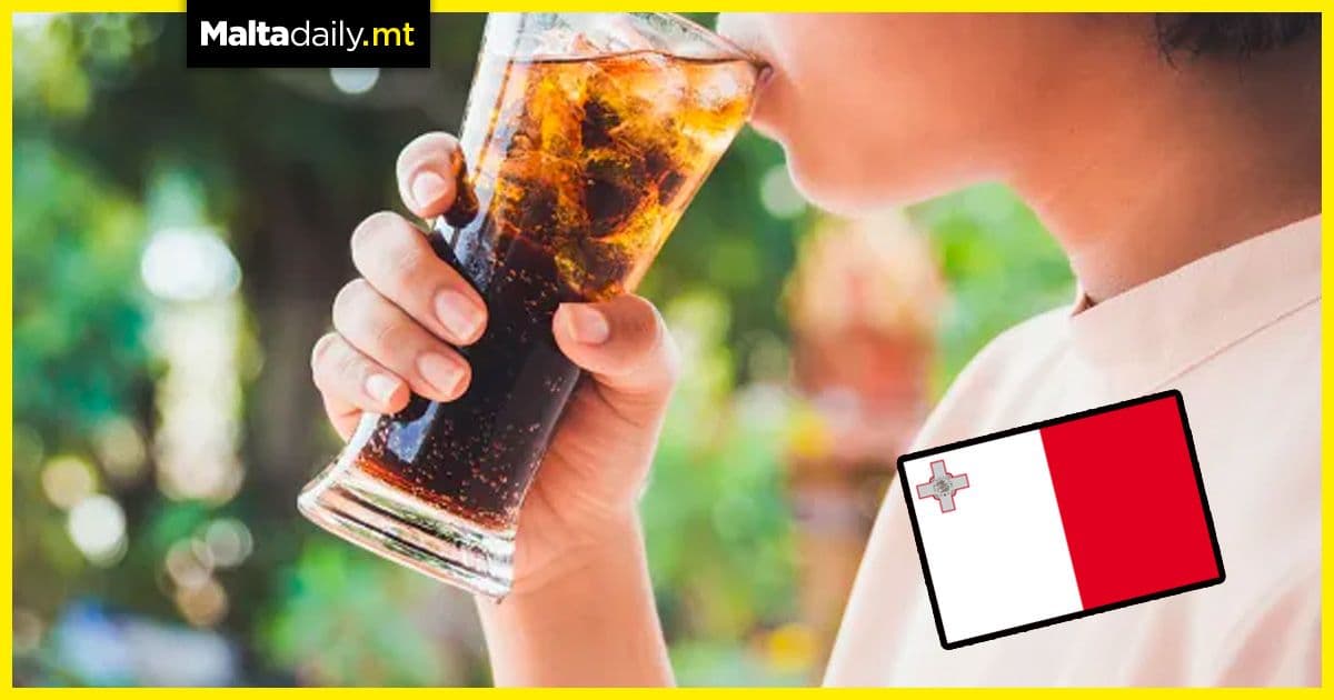 Maltese second among EU countries who drink the most soft drinks