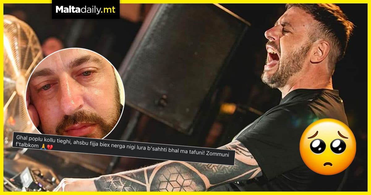 DJ Ryan Spiteri’s emotional posts capture the struggles of many artists during the pandemic