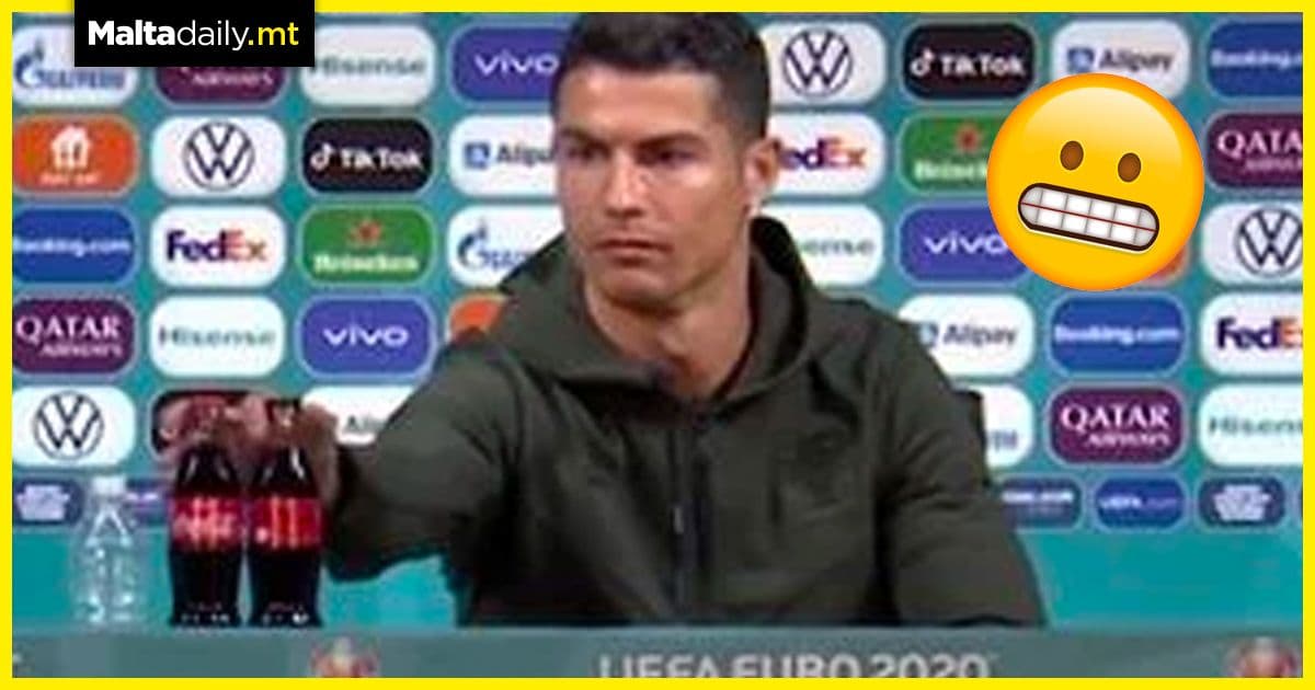 Cristiano Ronaldo’s simple gesture results in $4 billion loss for Coca-Cola