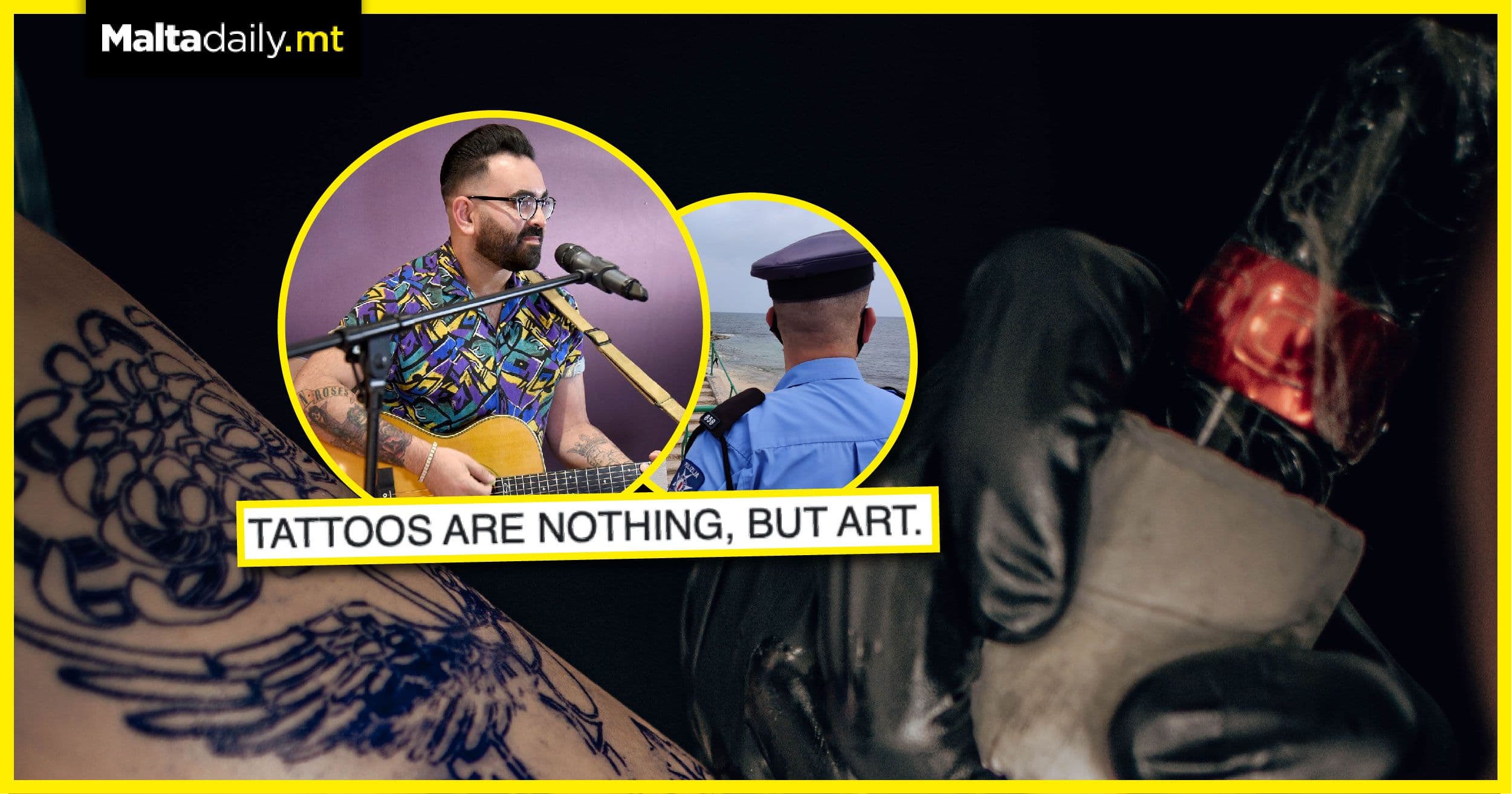 “Should Malta Police Force officers be able to sport tattoos & facial hair?”