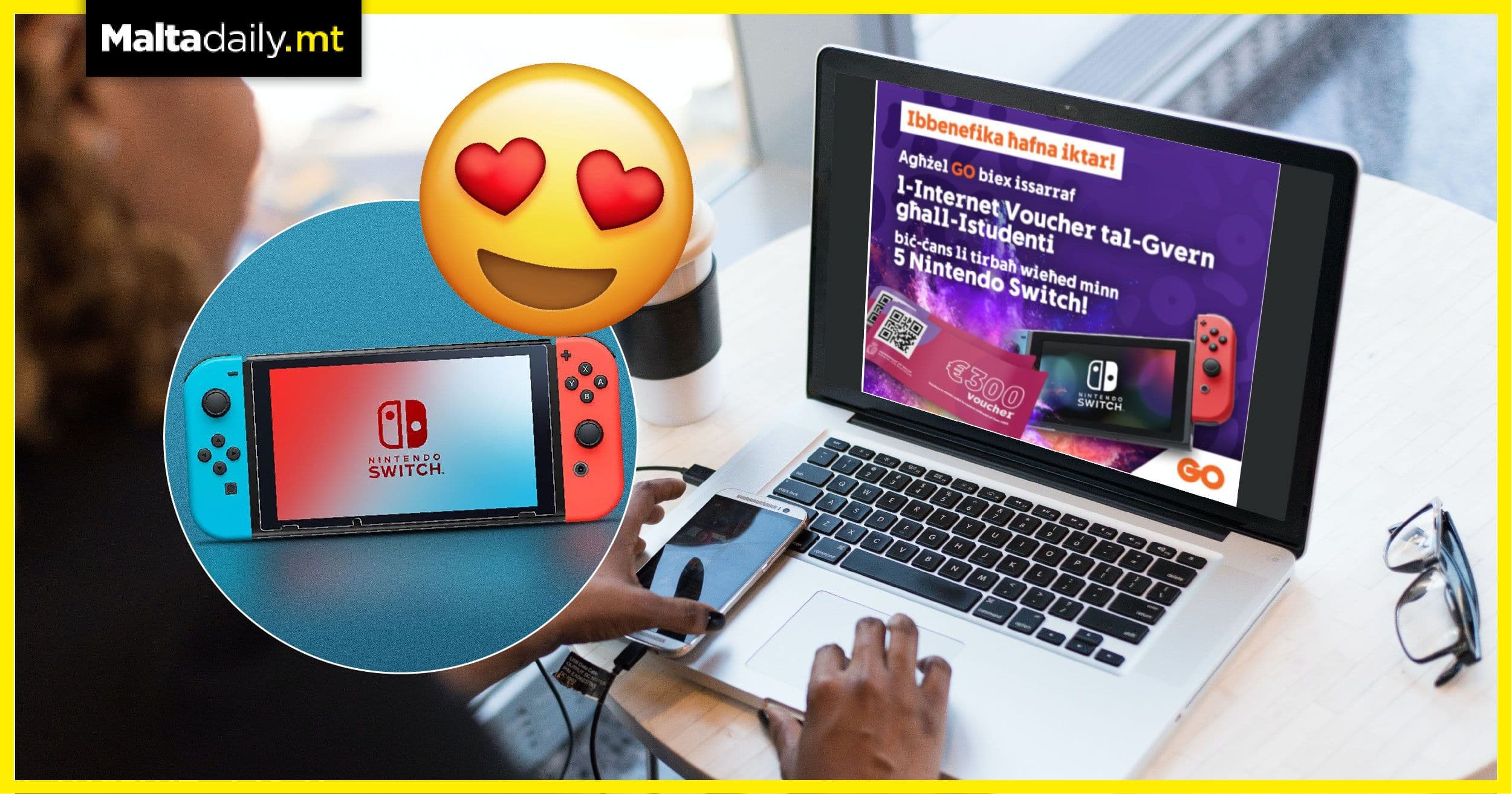 Redeeming your internet voucher at GO just got exciting!