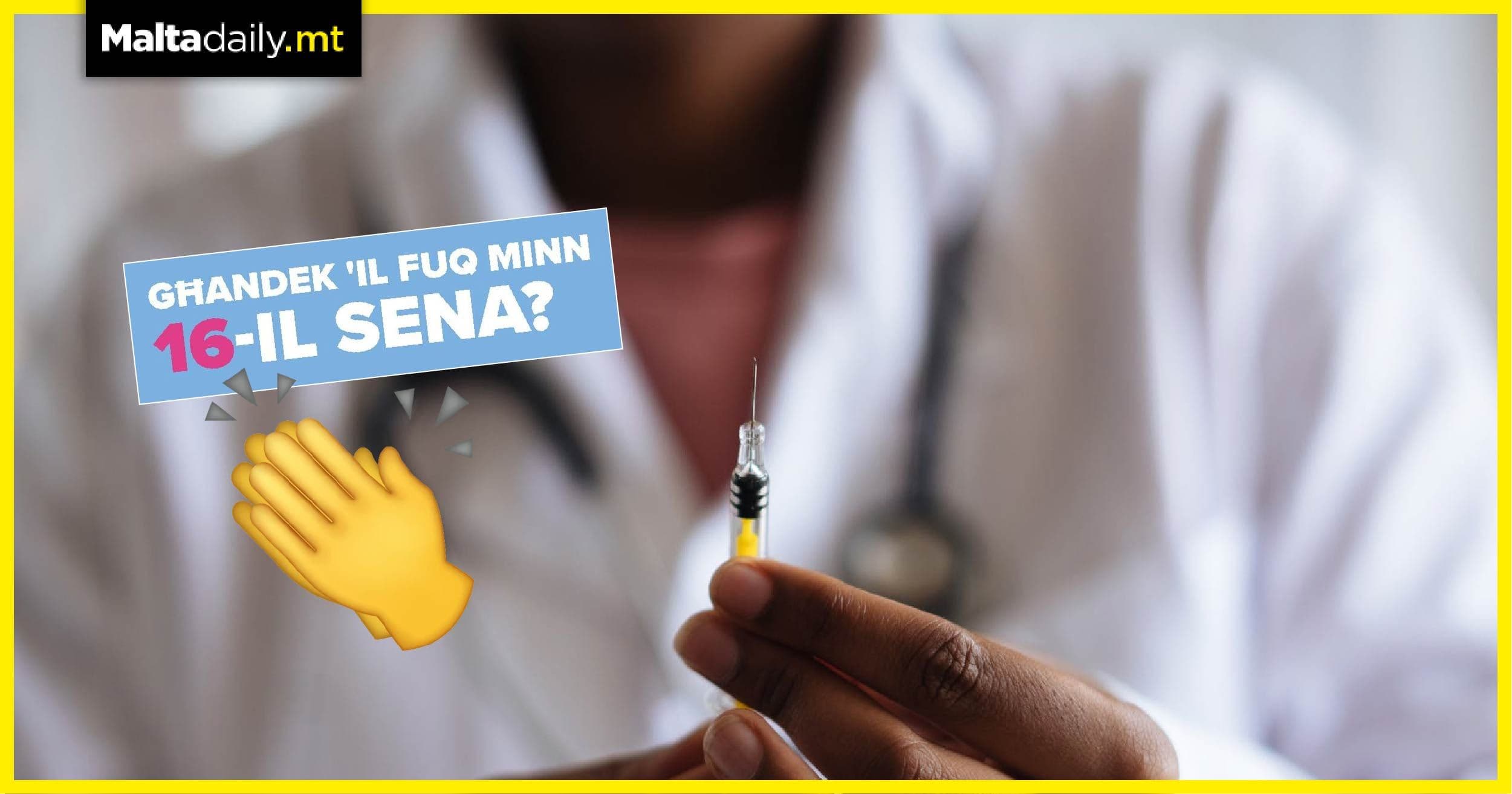 Get the jab! Vaccine registration officially open for ages 16 & over