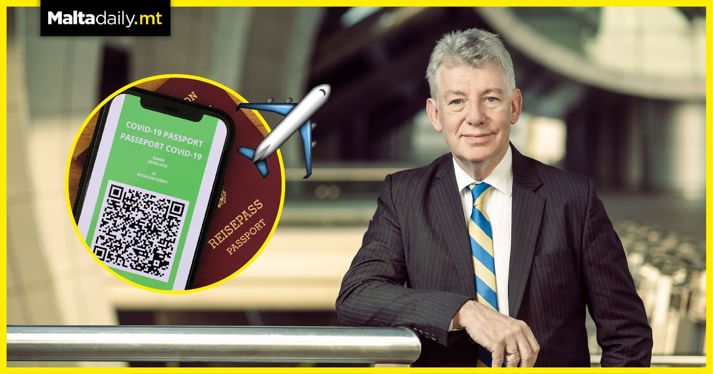 Dubai Airport boss says that vaccine passports are the only way to go