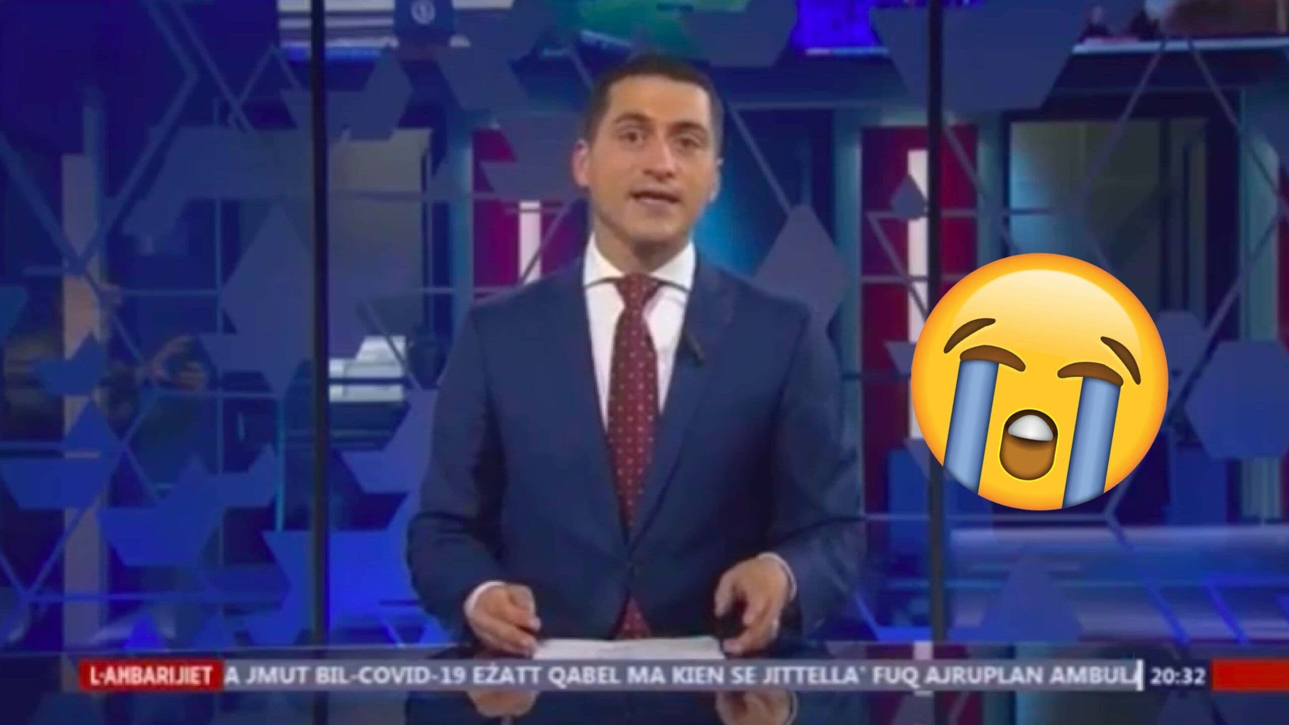 WATCH: Keith Demicoli bids tearful farewell in final news bulletin