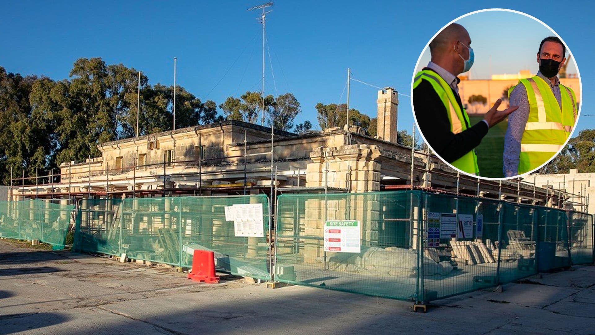 Work continues on Marsa Sports Complex