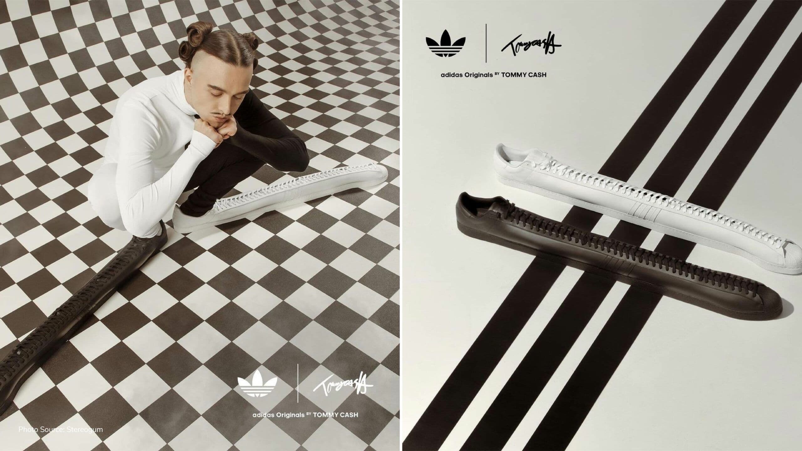 Adidas and Tommy Cash collab to release ‘longest shoe in the world’