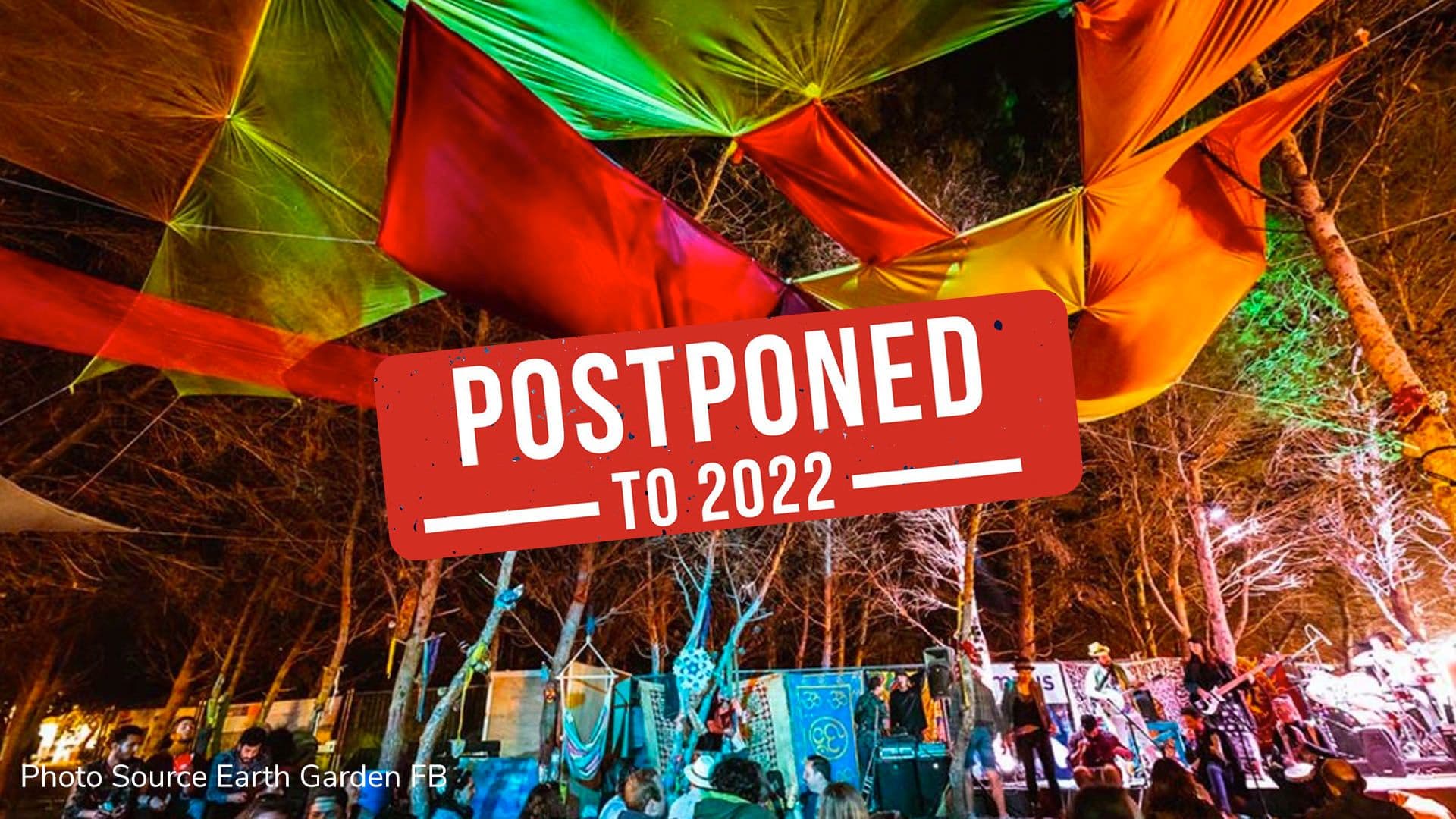 Earth Garden postponed to 2022